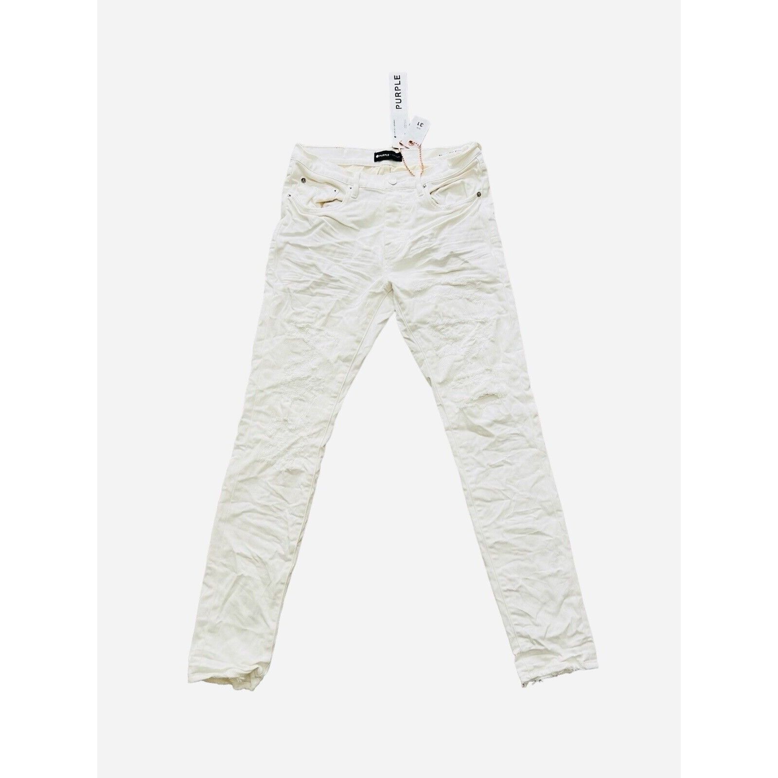 image of Jeans Mens Slim Fit White P001 $265 Size 31/30