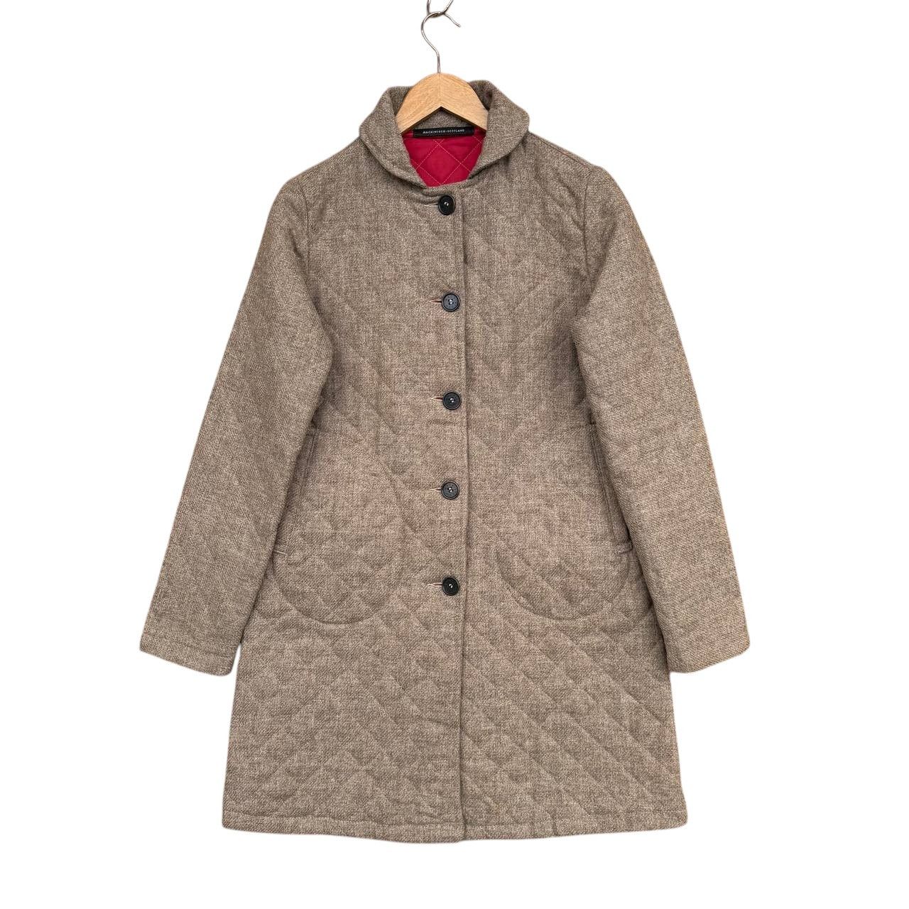 Mackintosh Vintage MACKINTOSH SCOTLAND Wool Diamond Quilted Coat Size XXS / US 00 / IT 34 - 1 Thumbnail