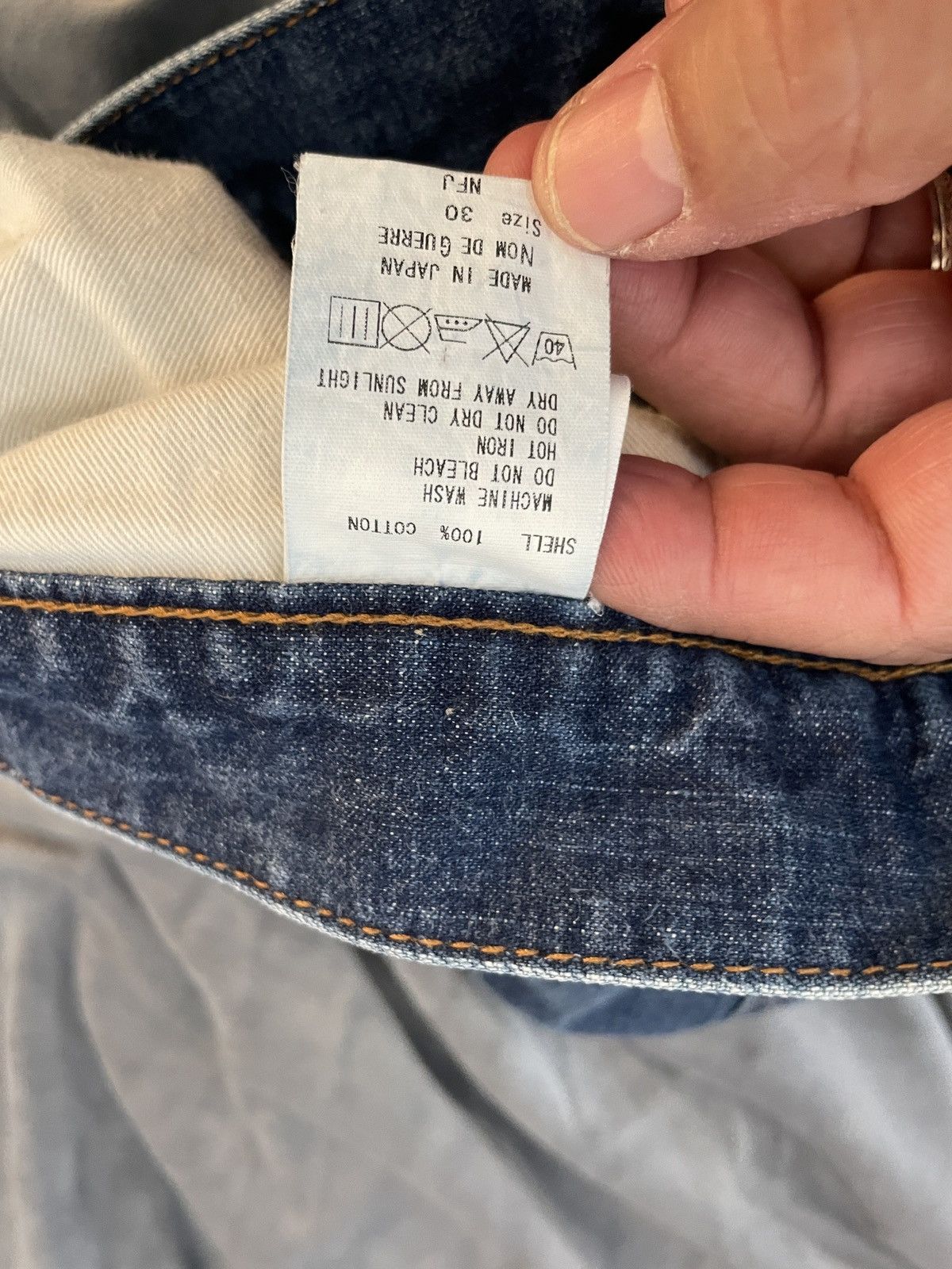 Nom De Guerre Selvedge straight leg denim jeans Size US 30 / EU 46 - 9 Thumbnail