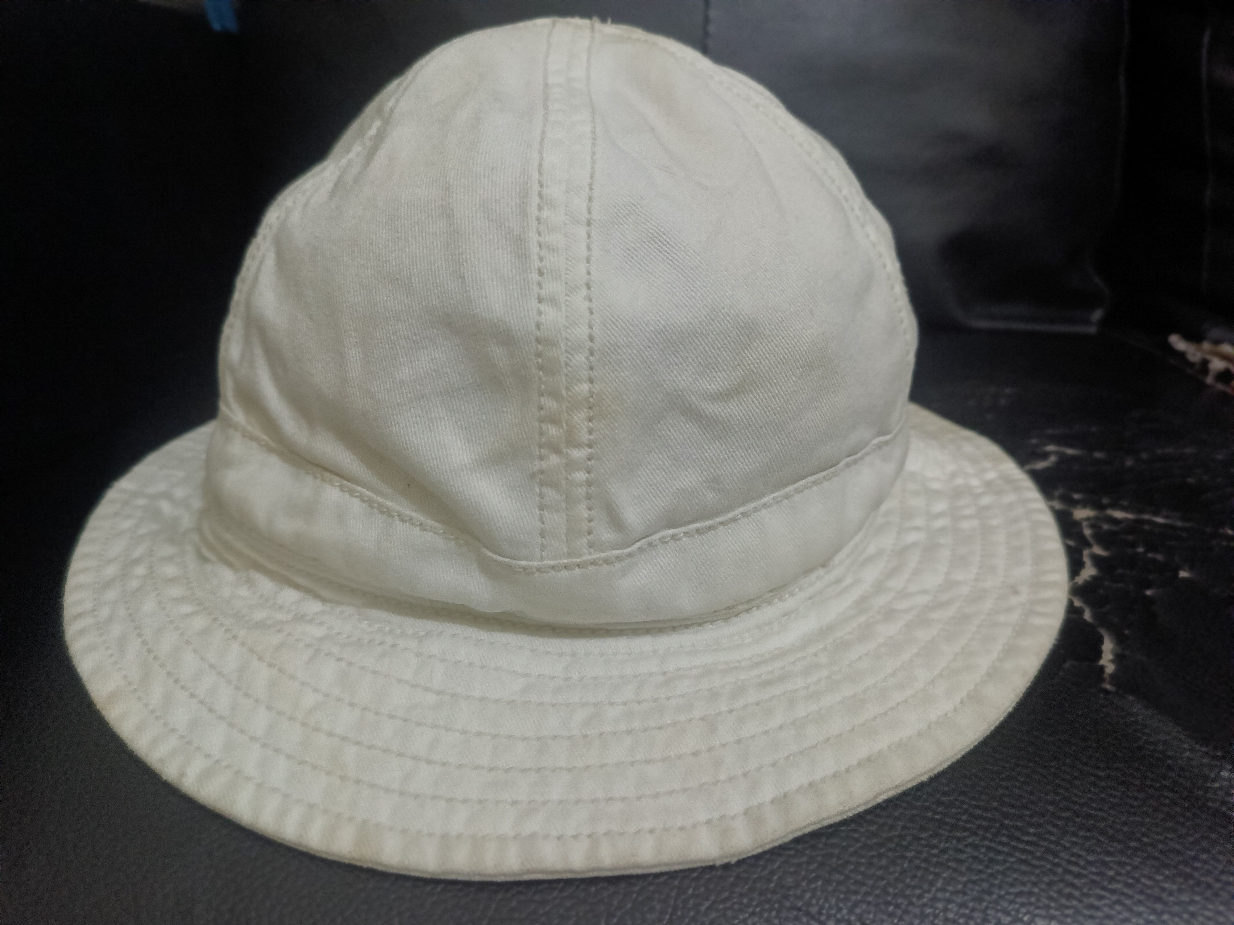 Polo Ralph Lauren Vtg Distressed Polo Ralph Lauren Bucket Hat anchor Logo Size ONE SIZE - 6 Thumbnail