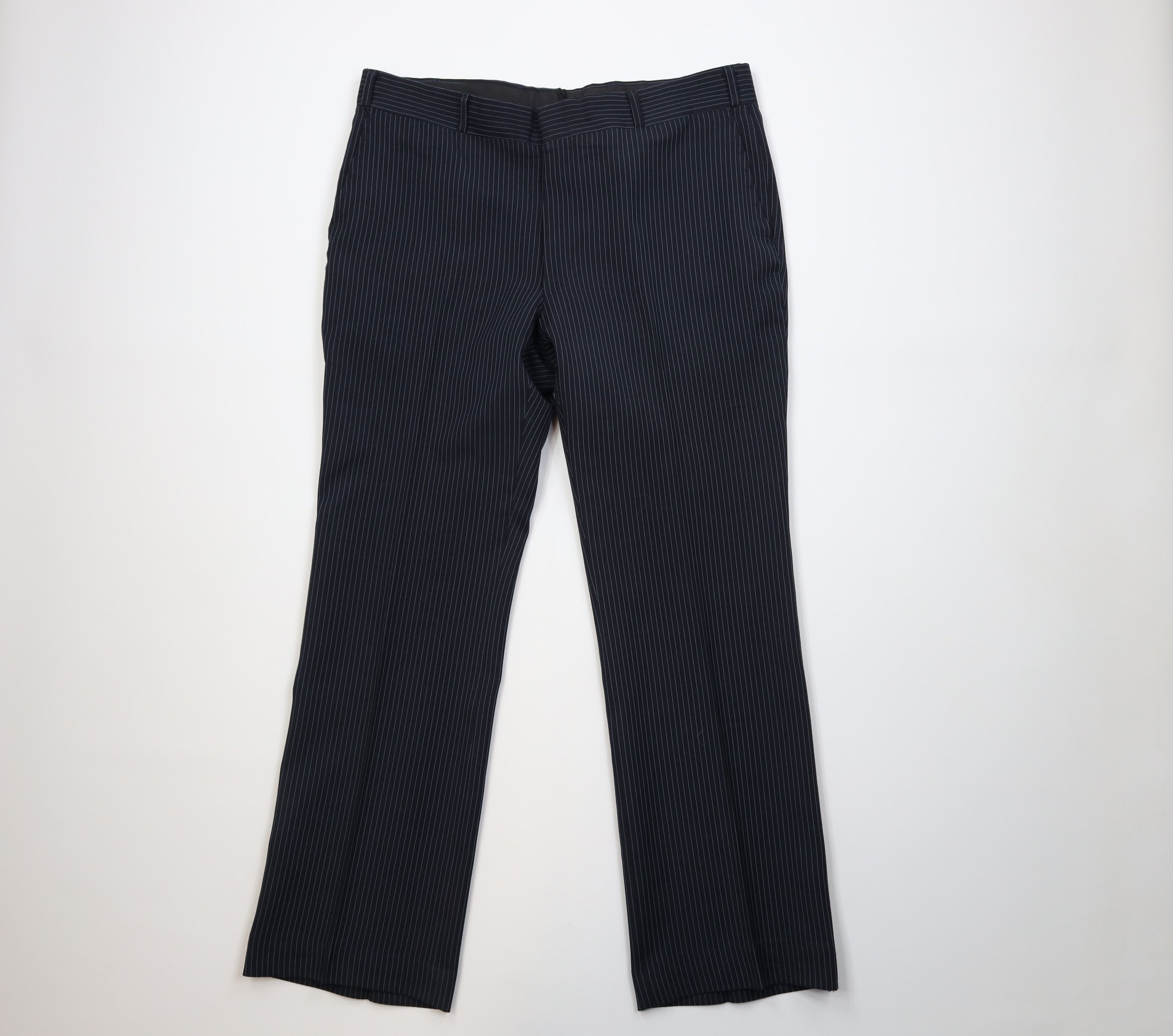Vintage Vintage 70s Streetwear Knit Flared Wide Leg Chino Pants USA Size US 38 / EU 54 - 1 Thumbnail
