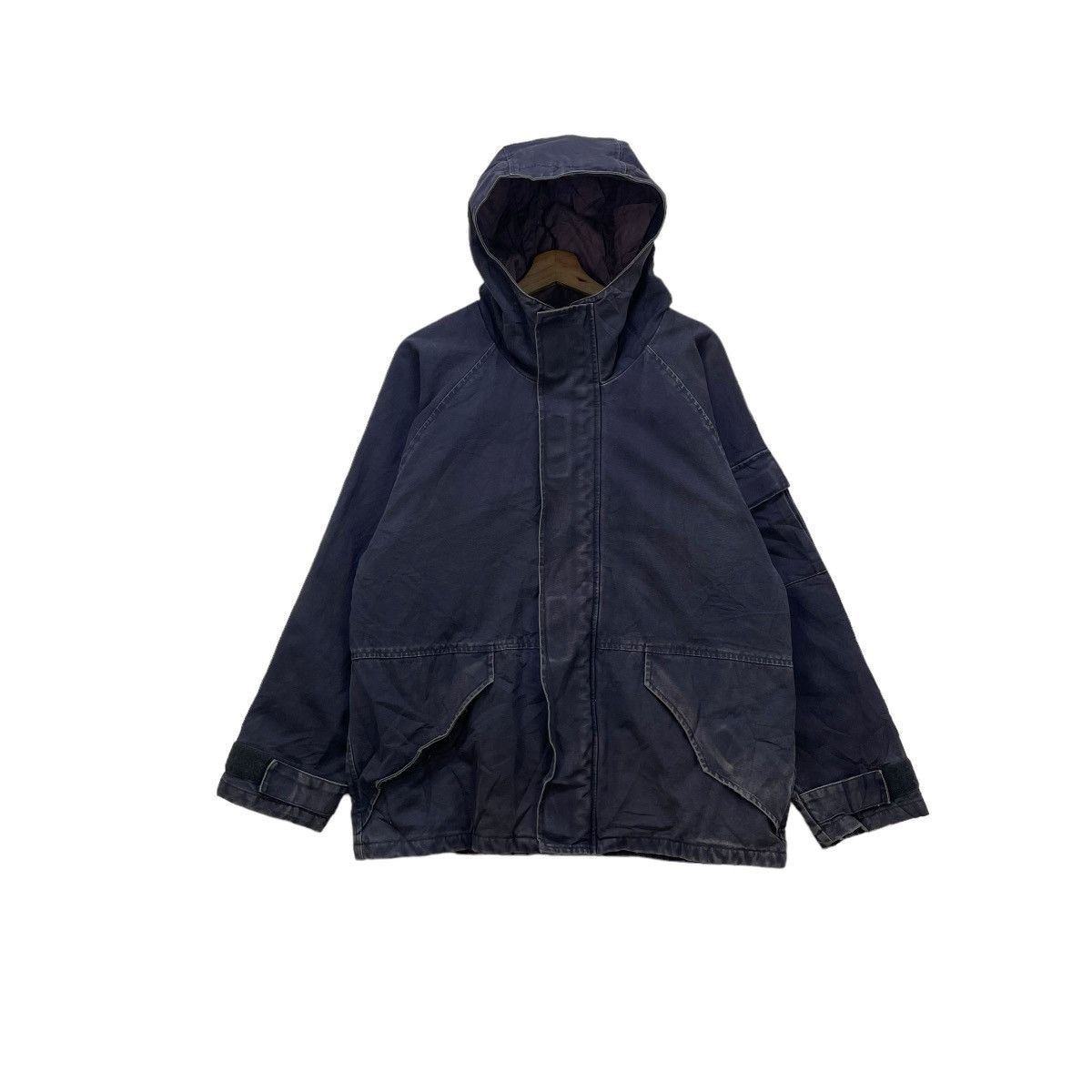Oshkosh 💥Vintage Oshkosh Worker Heavy Cotton Hooded Jacket Size US M / EU 48-50 / 2 - 1 Thumbnail