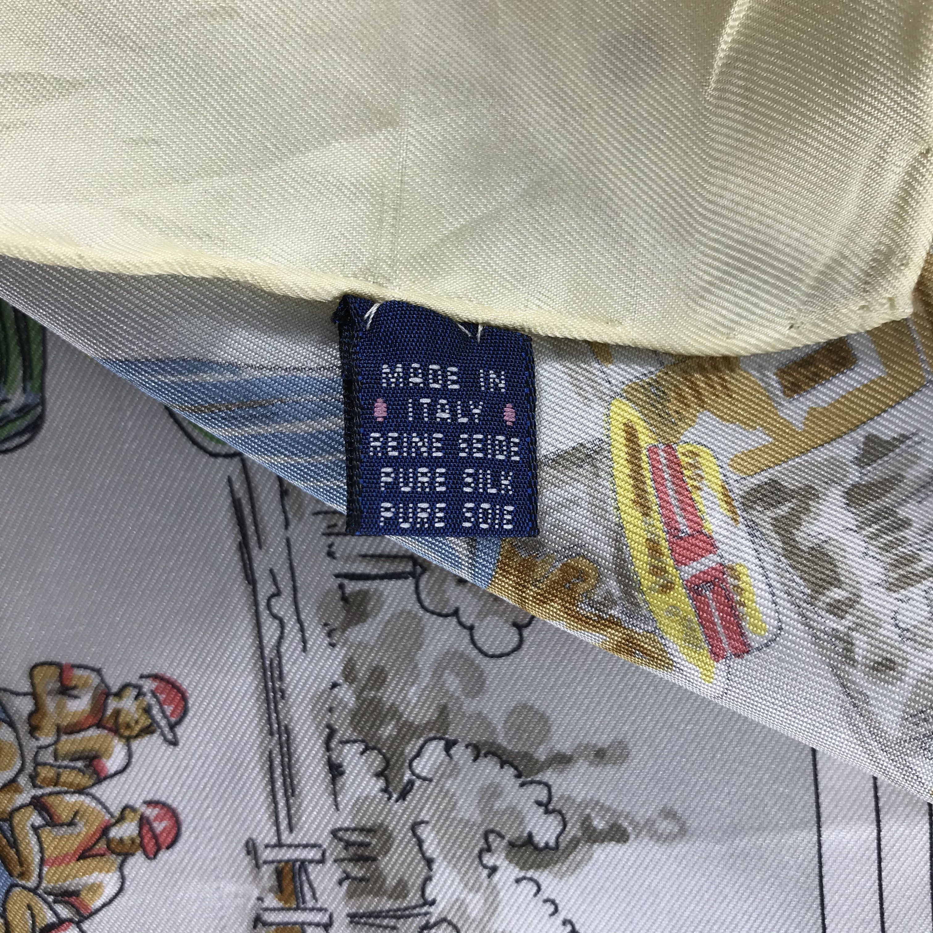 Burberry Vintage Burberry Silk Scarf Size ONE SIZE - 7 Thumbnail