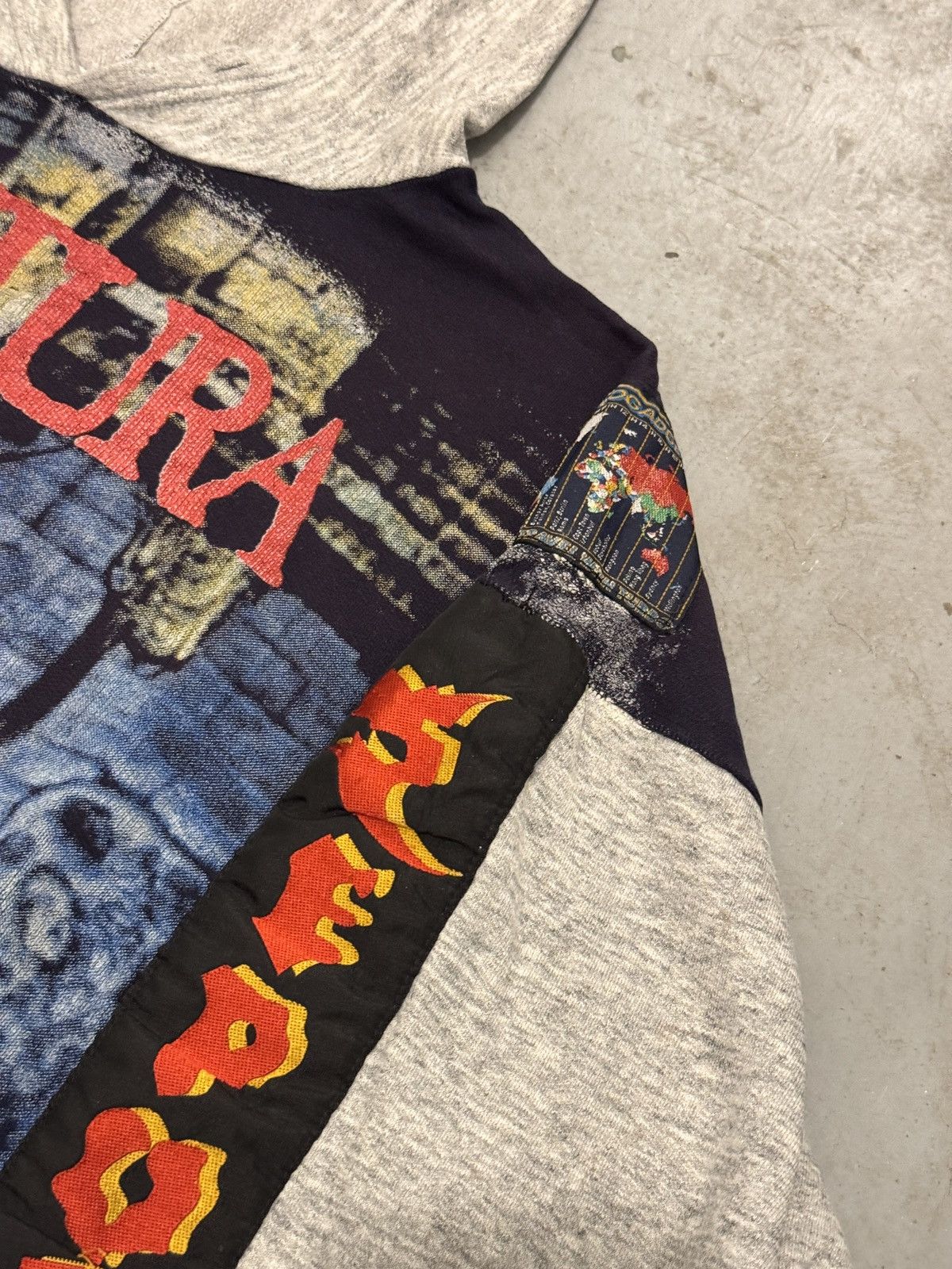 Band Tees *RARE* GRAIL 90s VTG SEPULTURA CHAOS A.D HOODIE Size US L / EU 52-54 / 3 - 12 Thumbnail