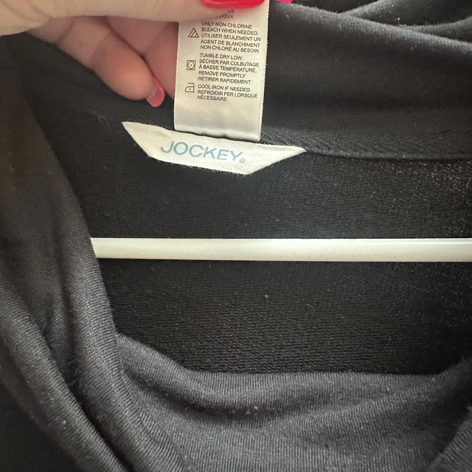 Jockey Jockey Women's Black XL Hoodie Size XL / US 12-14 / IT 48-50 - 3 Thumbnail