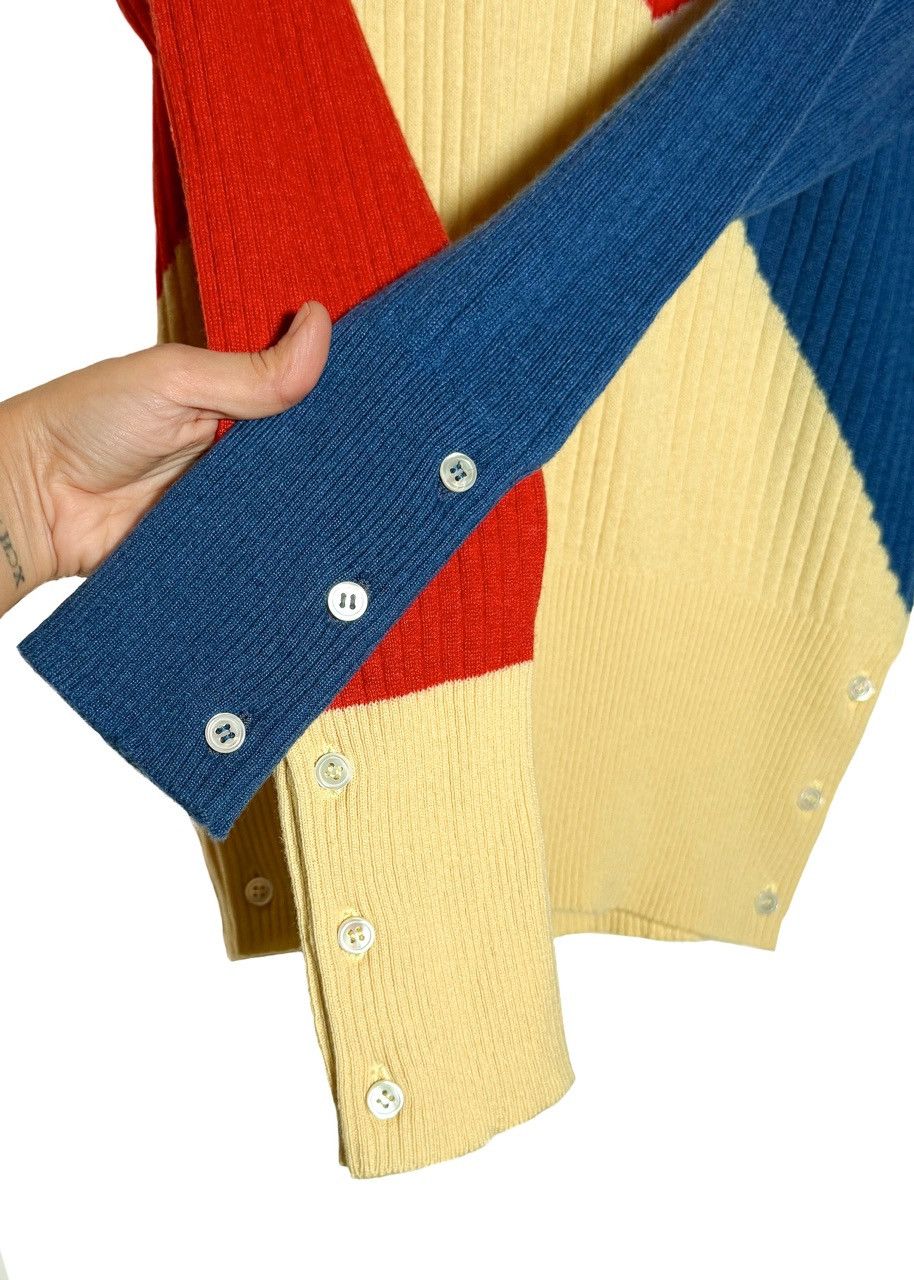 Thom Browne Thom Browne Multicolour Ribbed Cashmere Sweater Size US XL / EU 56 / 4 - 3 Thumbnail
