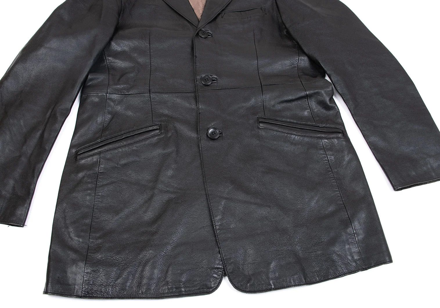 Jean Paul Gaultier Black Sheepskin Leather Jacket Size 48 Size US M / EU 48-50 / 2 - 4 Thumbnail