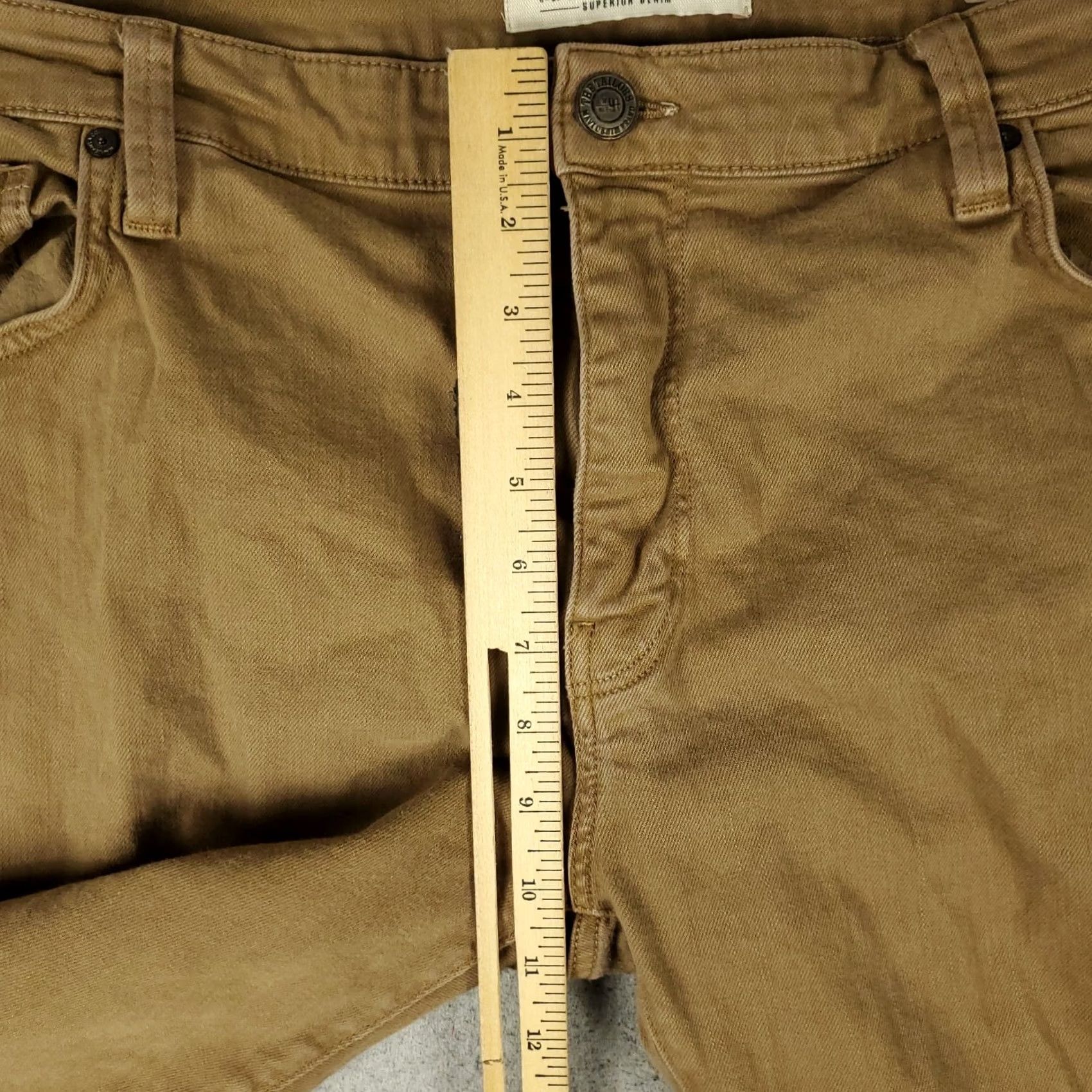 Vintage Mavi Jeans Mens Jeans Brown 40x32 Straight Leg 5-Pocket Denim Regular Fit Vintage: No Size US 40 / EU 56 - 4 Thumbnail