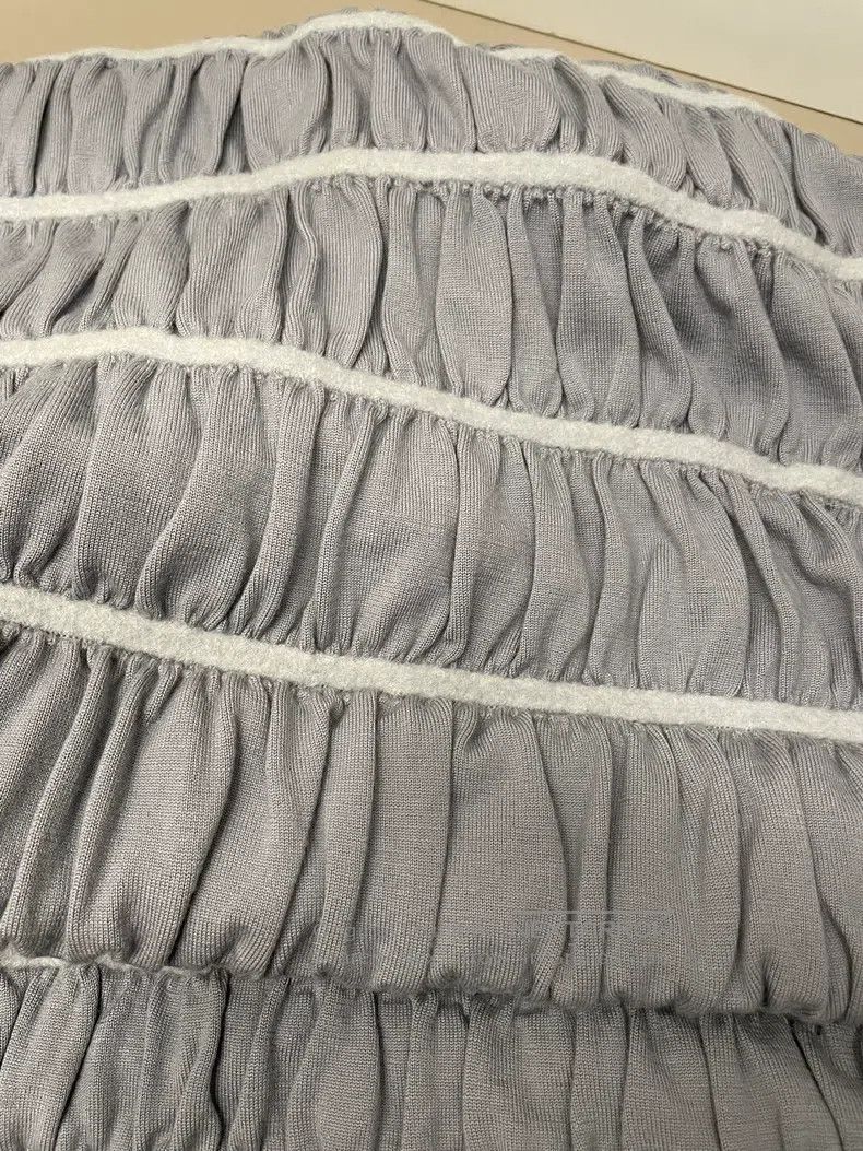 Alaia Alaia Grey Wool Thick Dress Size S / US 4 / IT 40 - 9 Thumbnail