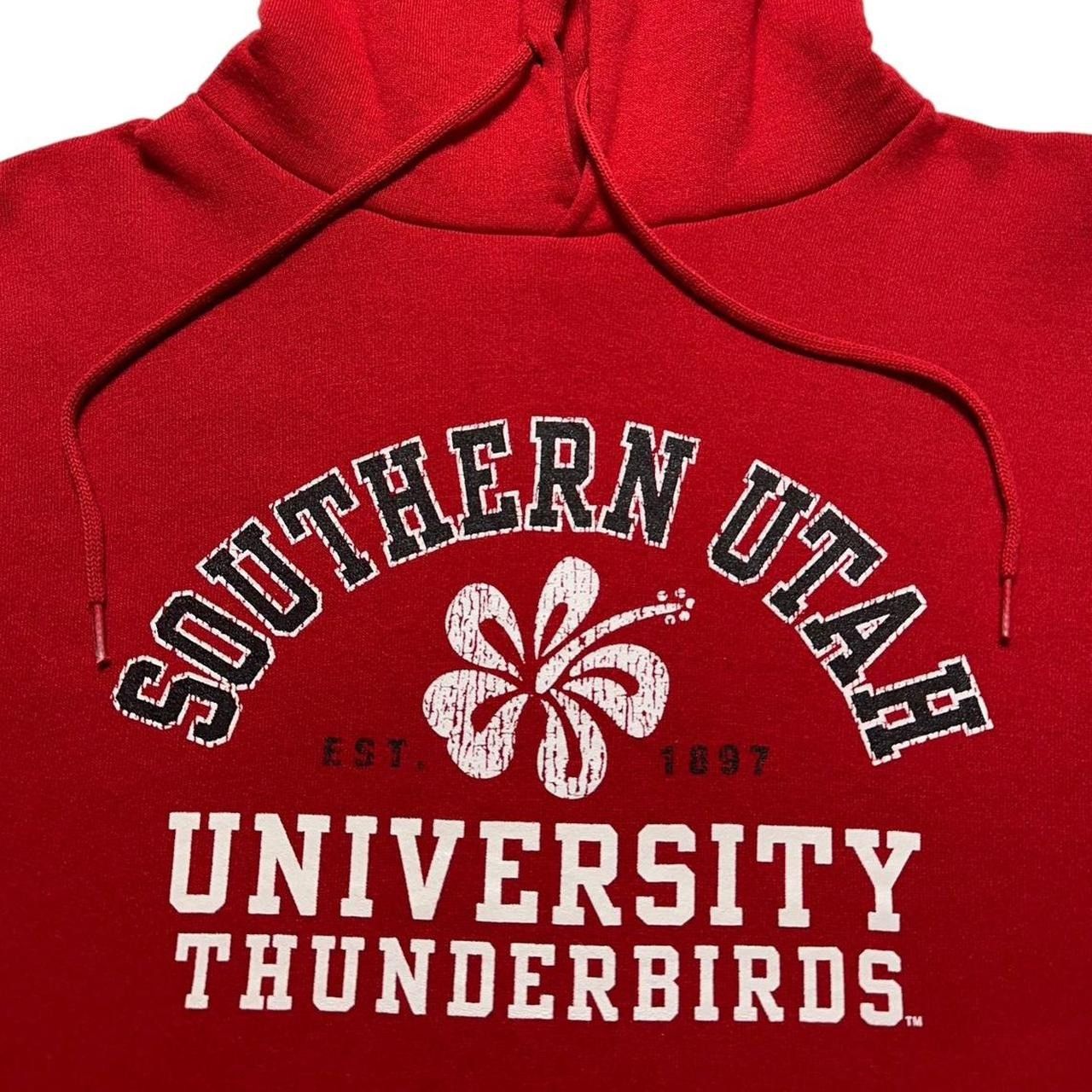 NCAA × Russell Athletic × Vintage Y2K Southern Utah University Thunderbirds Russell Hoodie Size US S / EU 44-46 / 1 - 4 Thumbnail