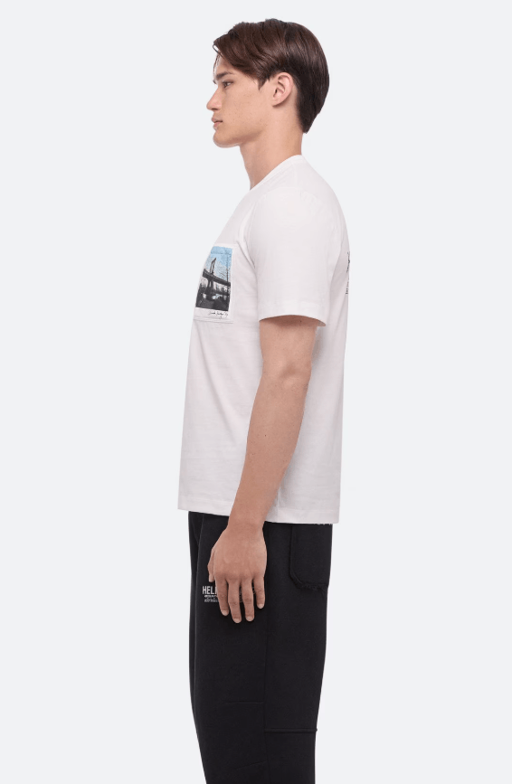 Helmut Lang BNWT AW24 HELMUT LANG POSTCARD TSHIRT M Size US M / EU 48-50 / 2 - 12 Thumbnail