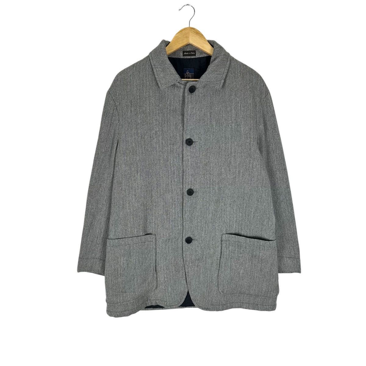 Fila FILA HERRINGBONE LONG COAT JACKET Size US S / EU 44-46 / 1 - 2 Thumbnail