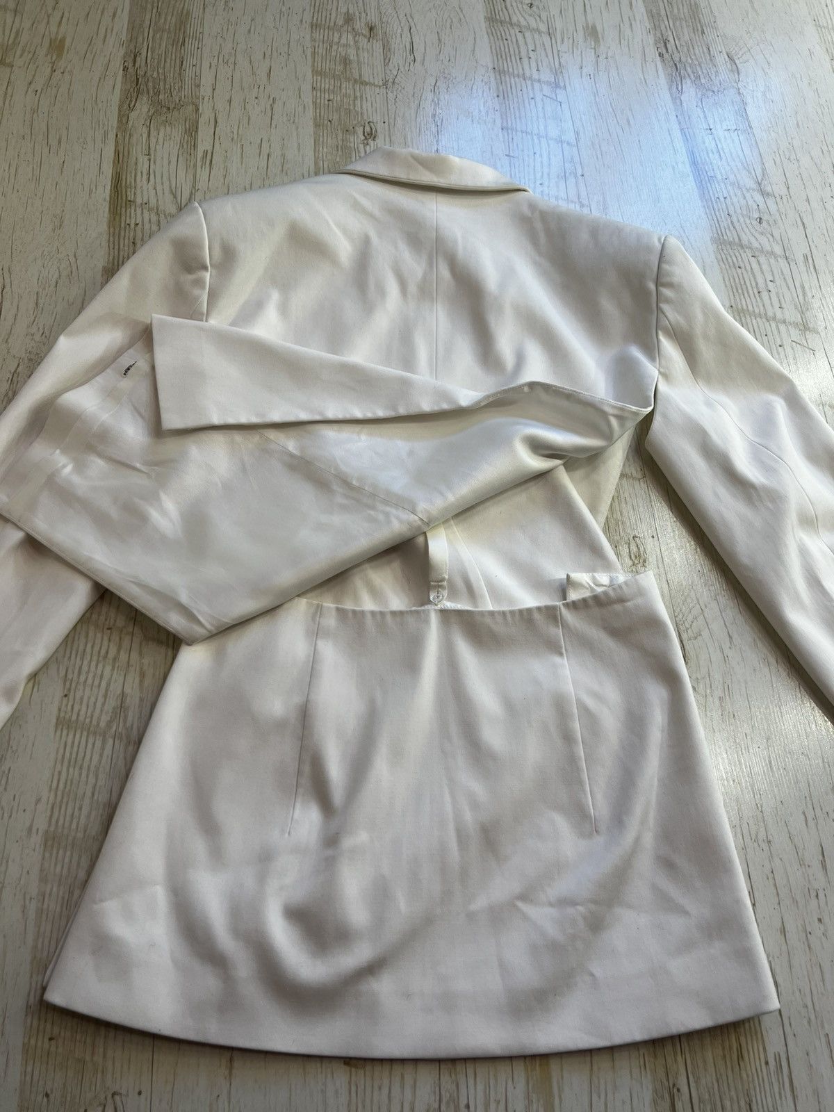 Bevza BEVZA Crossed Asymmetric Jacket White Size S Size S / US 4 / IT 40 - 11 Thumbnail