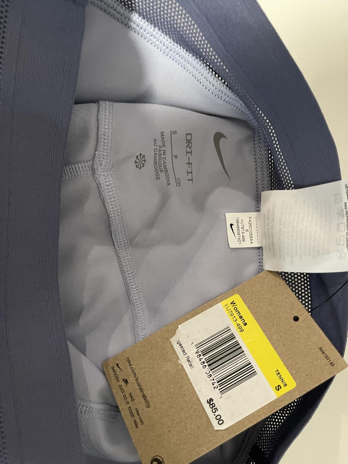 Nike Nike Pleated Two-Tone Tennis Skirt Size 28" / US 6 / IT 42 - 5 Thumbnail