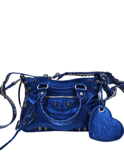 Balenciaga o1in1g0824 Size : OS / Neo Cagole Tote Bag in Blue Size ONE SIZE - 1 Preview
