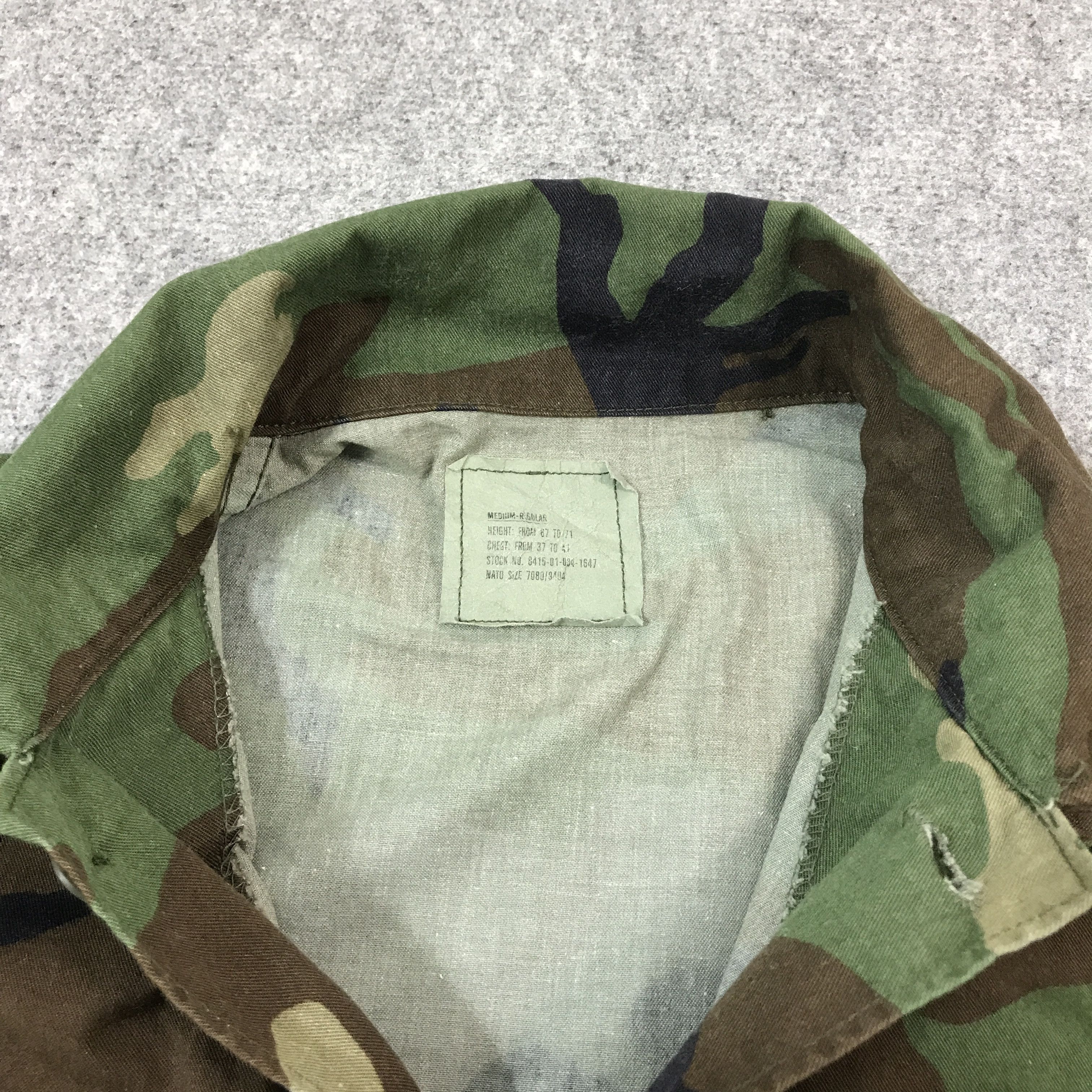 Japanese Brand × Vintage VINTAGE US ARMY USMC CAMO CROPPED STYLE JACKET Size US M / EU 48-50 / 2 - 7 Thumbnail
