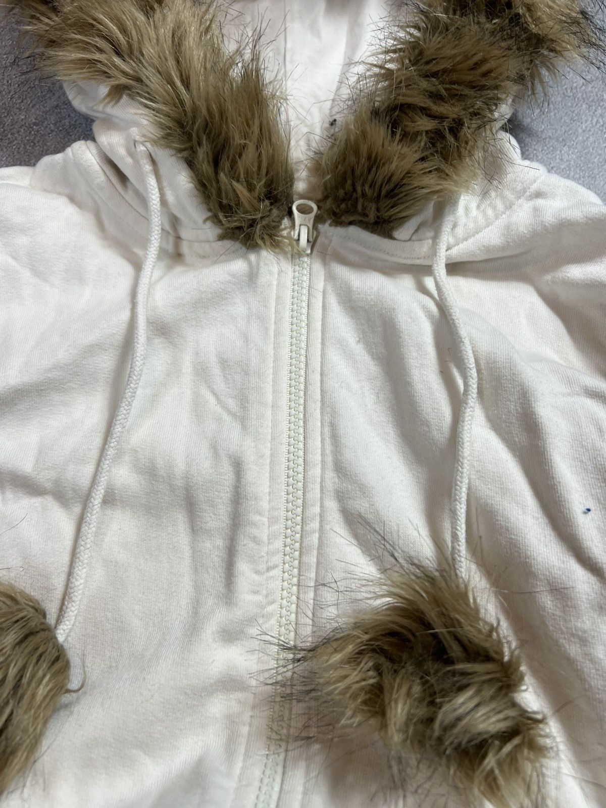 Abercrombie & Fitch 🔥VTG Abercrombie & Fitch Zip Fur Hoodie if6was9 Igb style Size US S / EU 44-46 / 1 - 5 Thumbnail