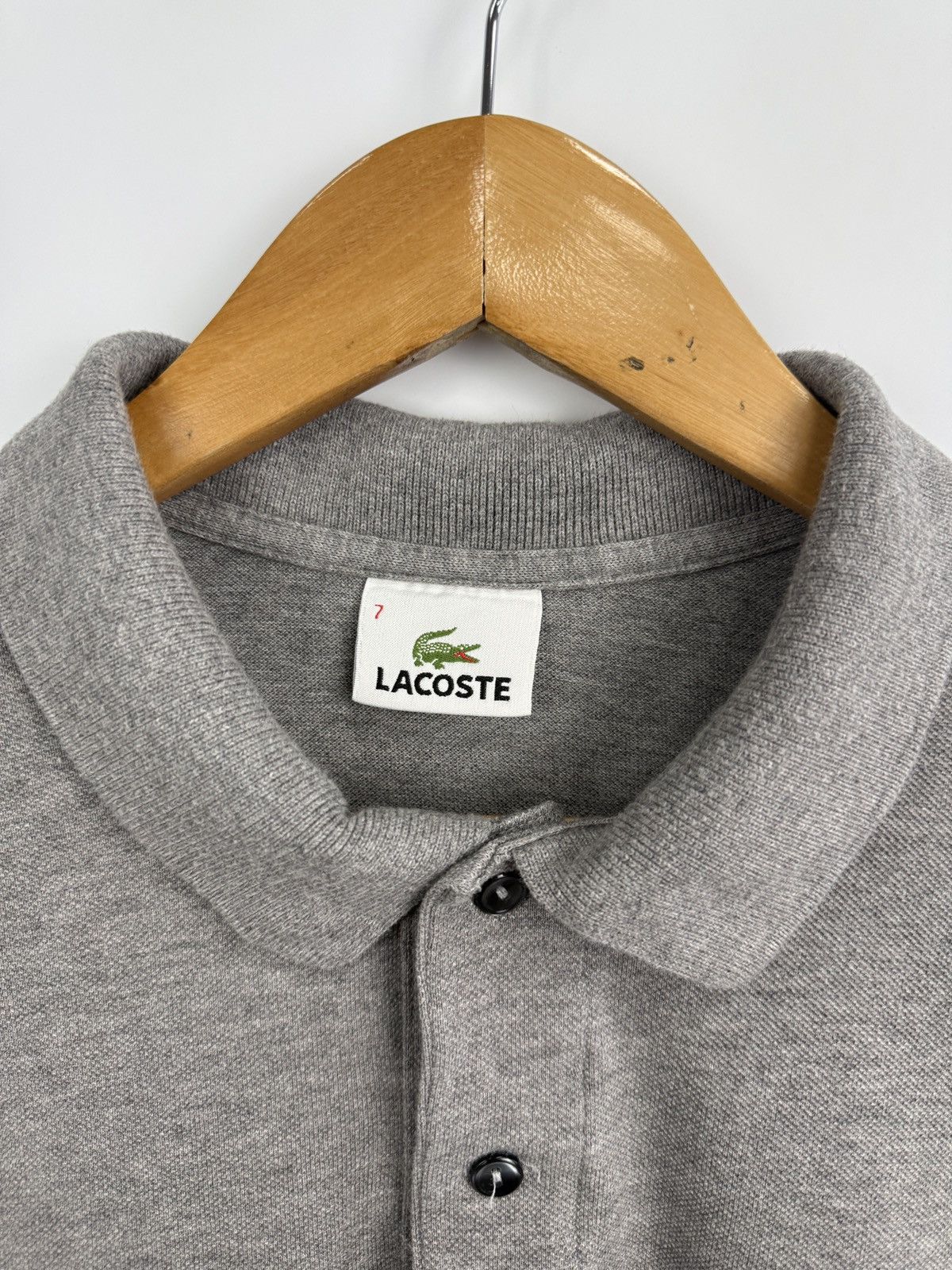 Lacoste 🇫🇷 Vintage 90s Lacoste Polo T-Shirt Made in France Retro Rare Size US XL / EU 56 / 4 - 6 Thumbnail