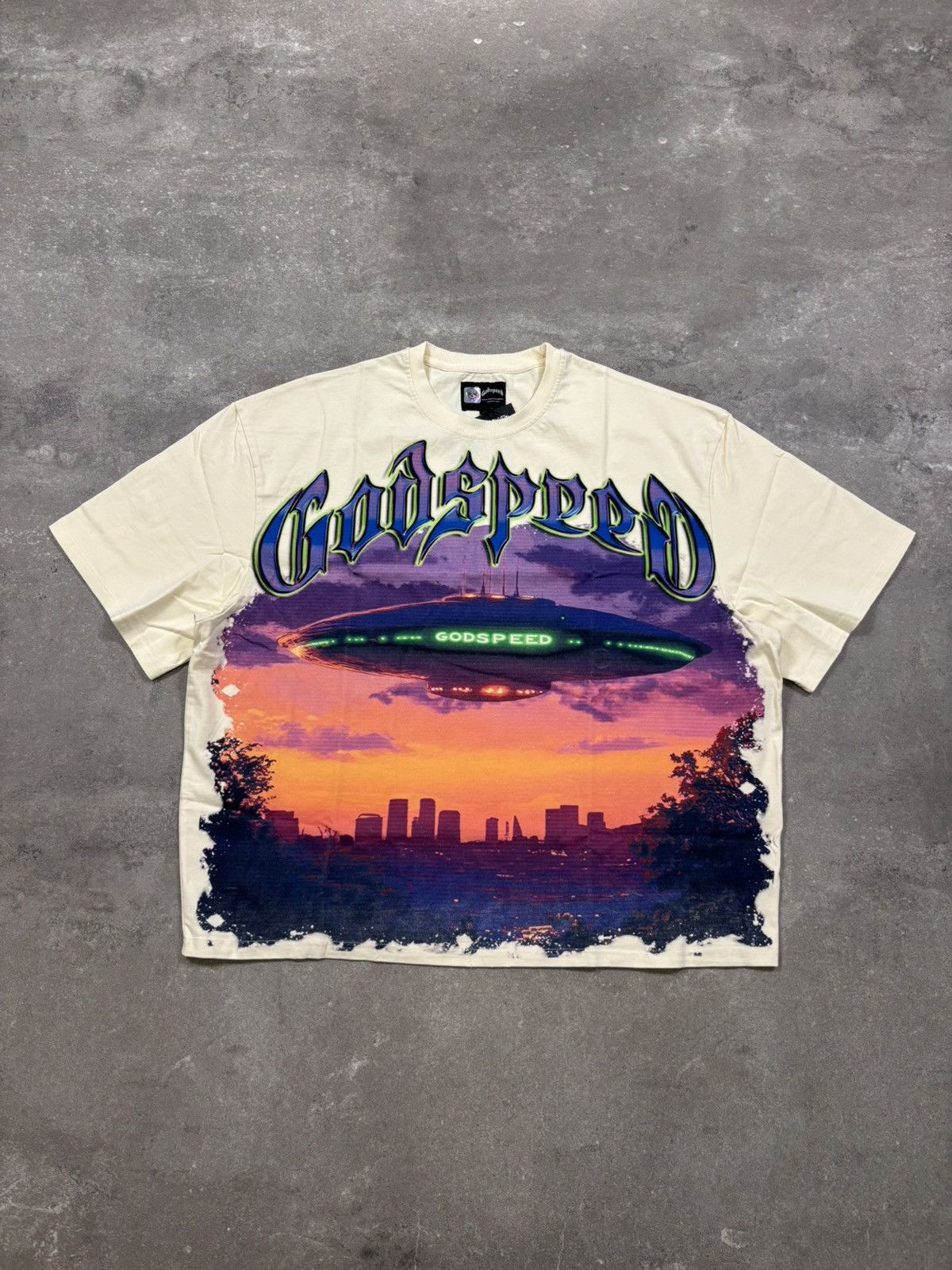 Godspeed Godspeed U.A.P T-Shirt, Bone Size US S / EU 44-46 / 1 - 1 Thumbnail