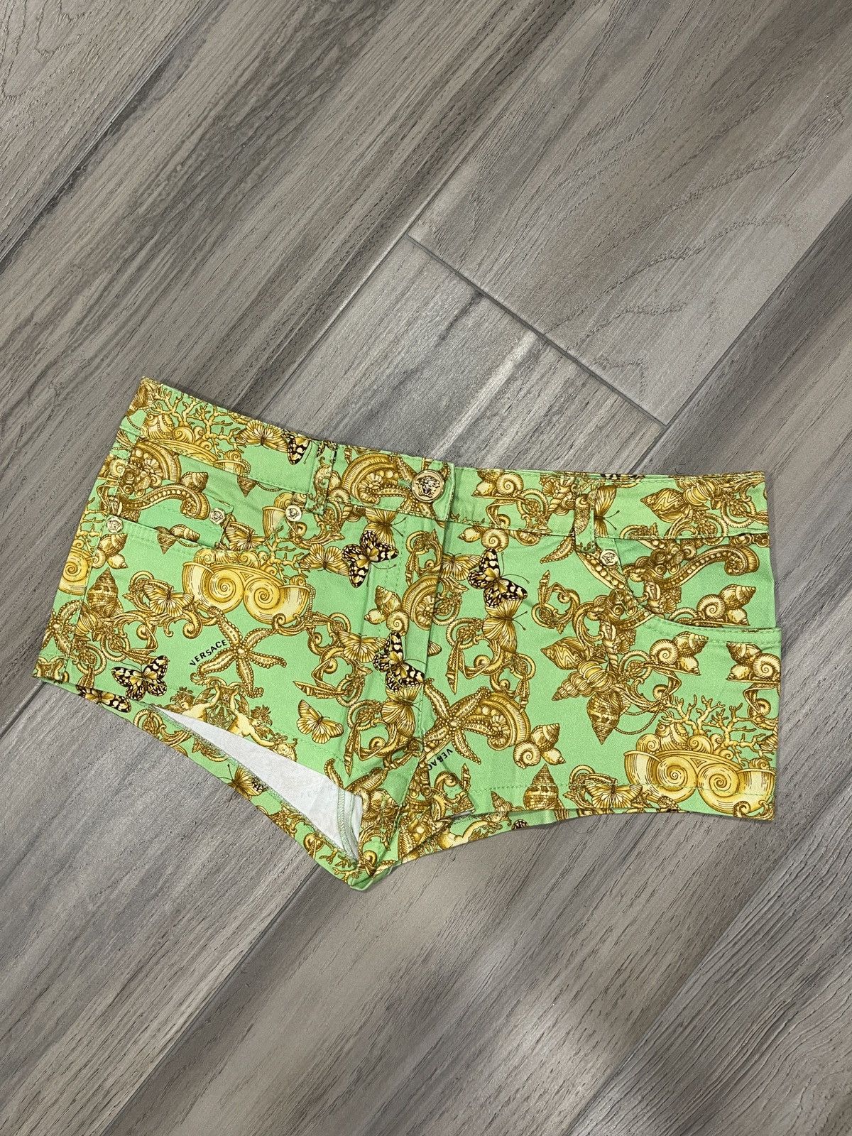 Versace mini shorts