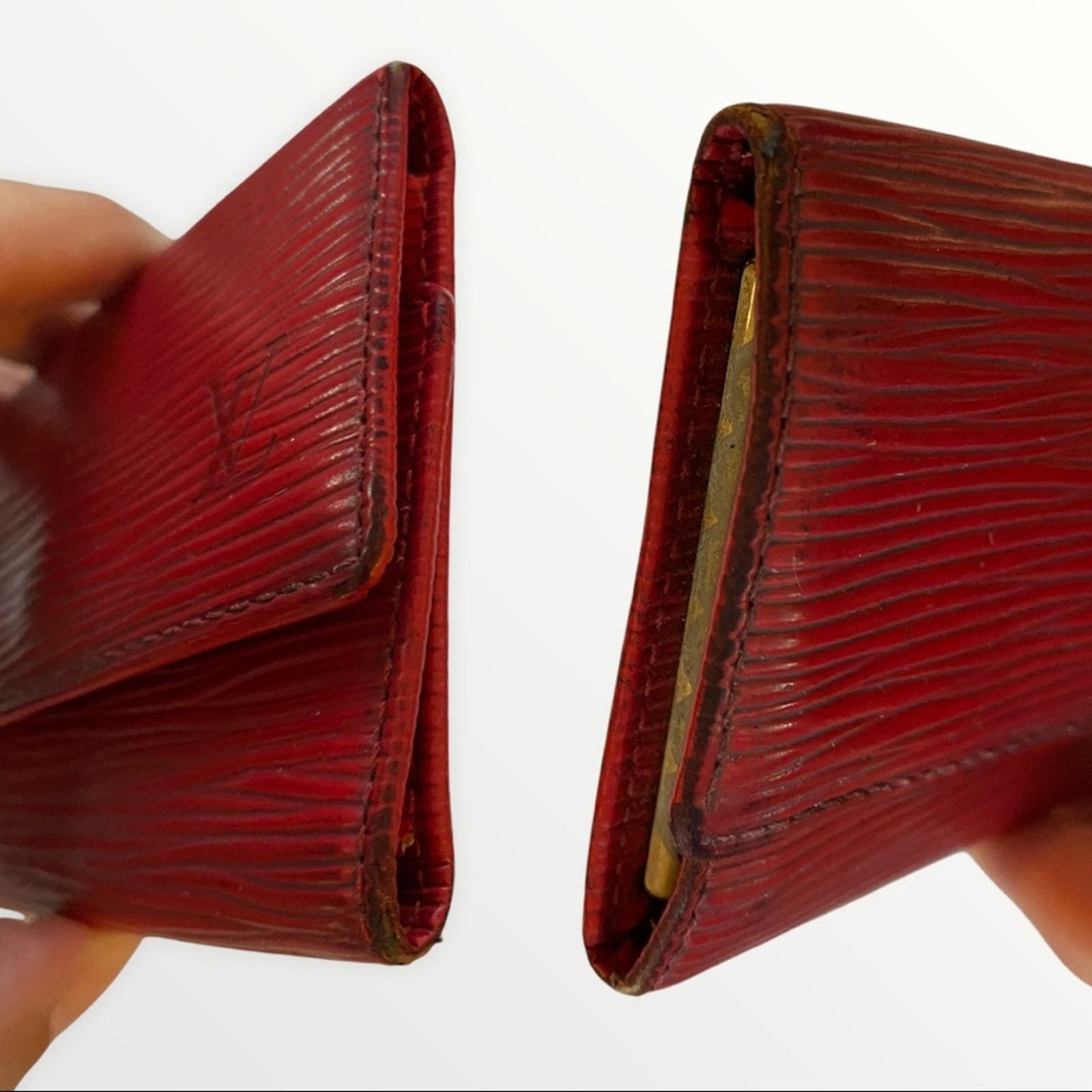 Louis Vuitton Louis Vuitton Folding Red Epi 6 Multicles Hook Key Ring Size ONE SIZE - 3 Thumbnail
