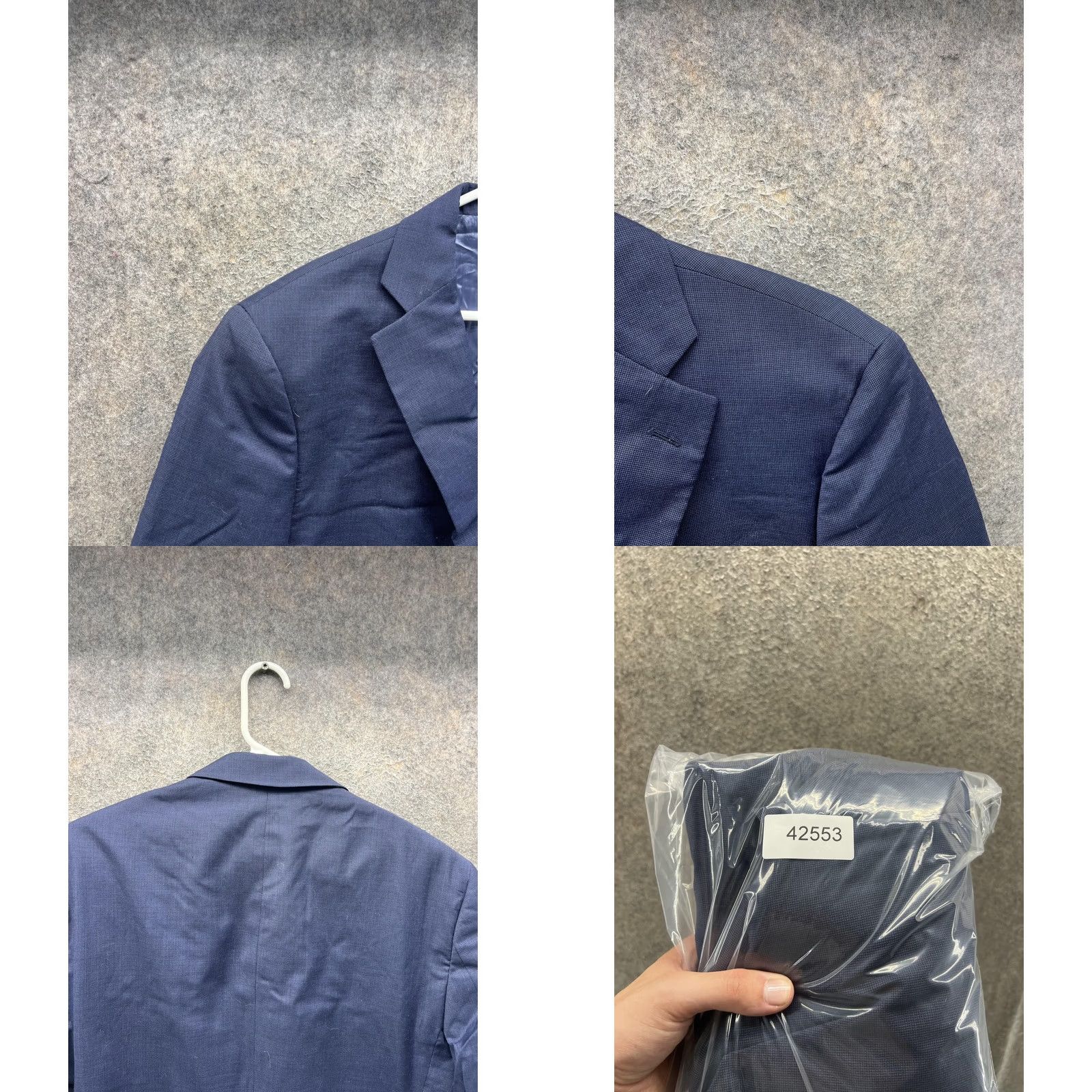 Brooks Brothers Brooks Brothers 346 Blazer Men 42S Blue Wool Sport Coat Two Button Short Formal Jacket Shirt? Size 42R - 8 Thumbnail