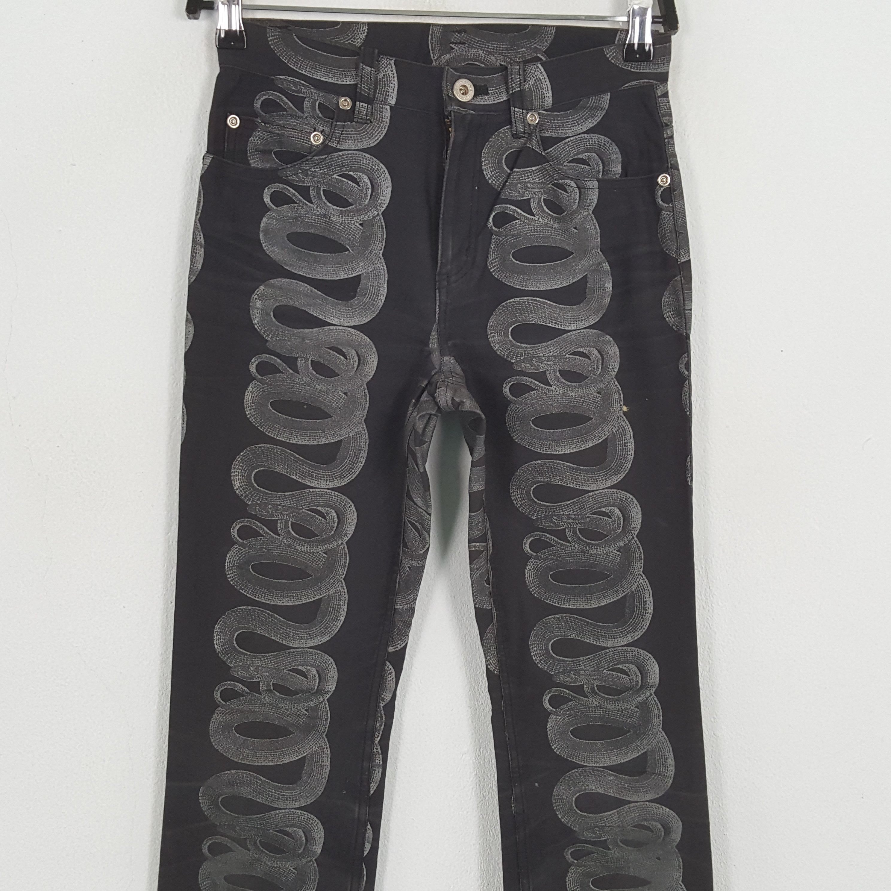 Hysteric Glamour HYSTERIC GLAMOUR Fashion Style Snake Art Pants Size 25" / US 0 / IT 36 - 2 Thumbnail