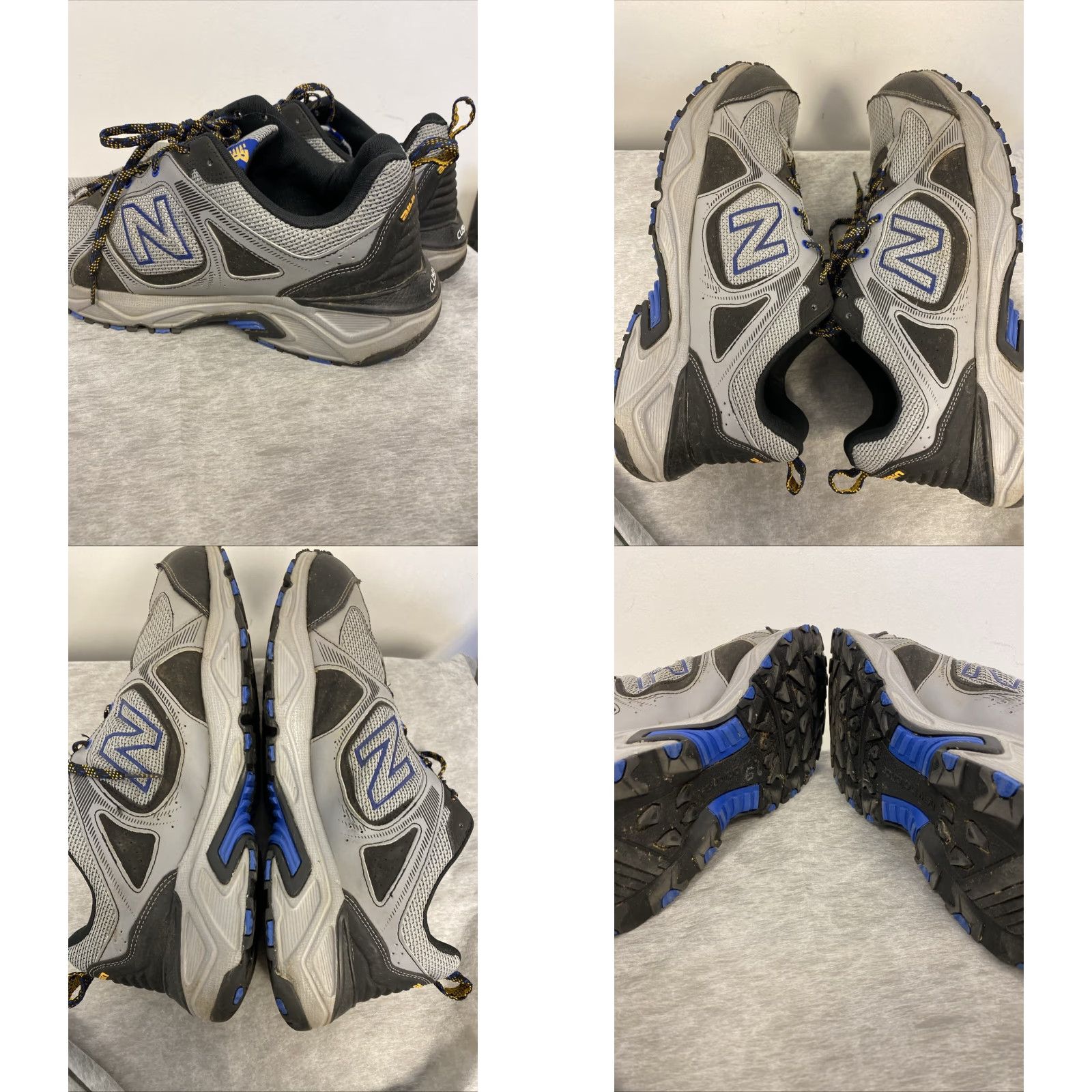 New Balance 481 V3 Sneakers Mens 14 Gray Black Low Top Athletic Trail Running All Terrain