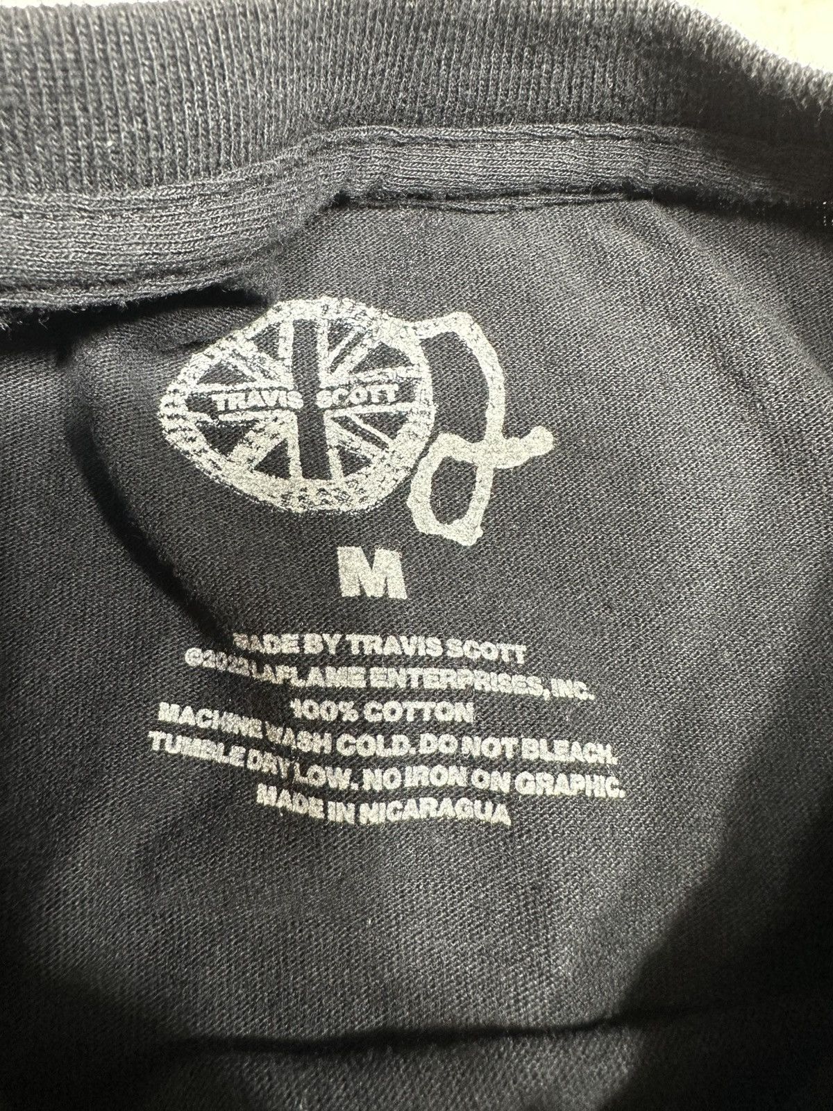 Travis Scott Travis Scott London Exclusive Tee/Size Medium Size US M / EU 48-50 / 2 - 3 Thumbnail