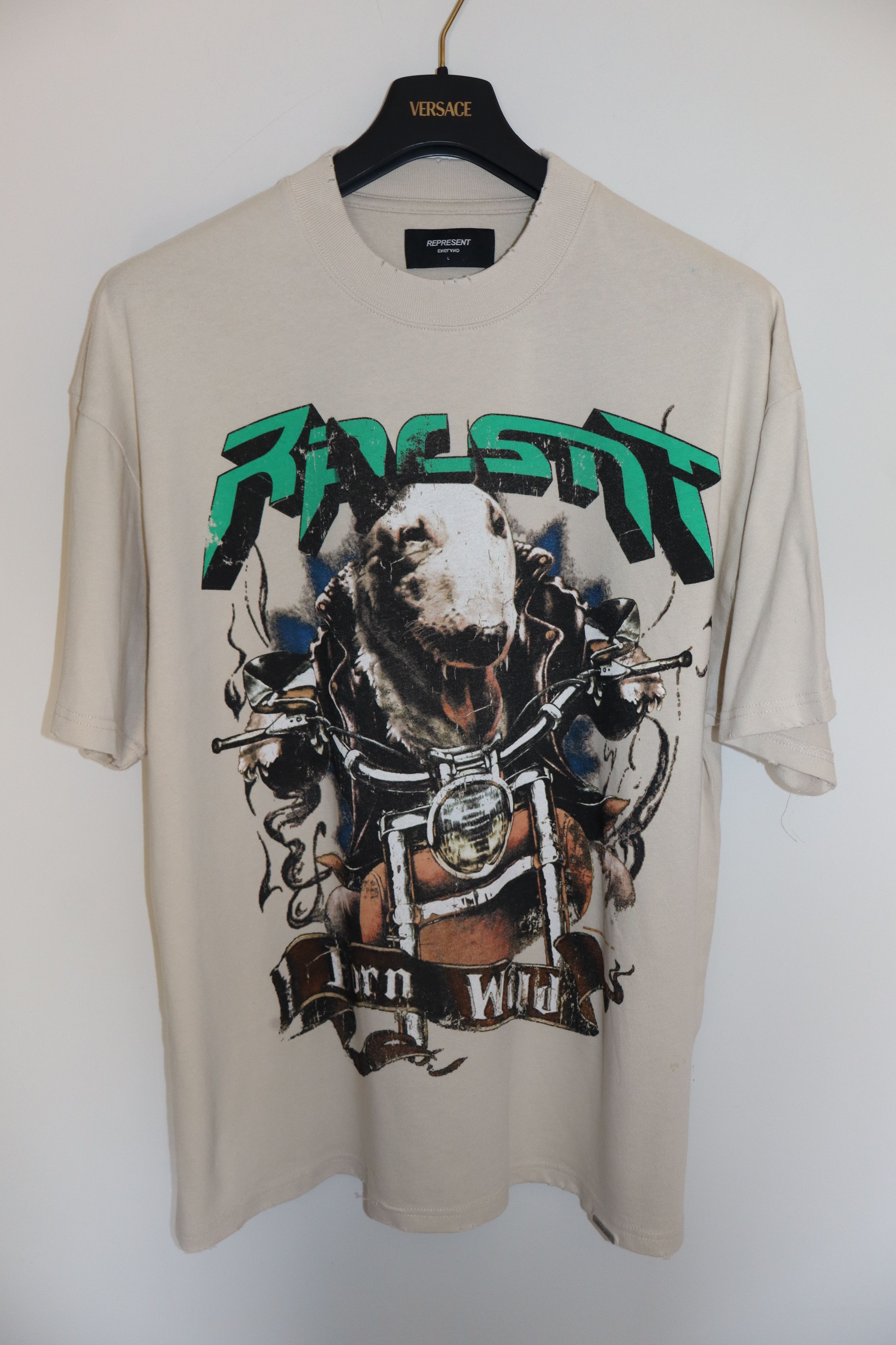 Represent Clo. Born Wild t-shirt Size US L / EU 52-54 / 3 - 1 Thumbnail