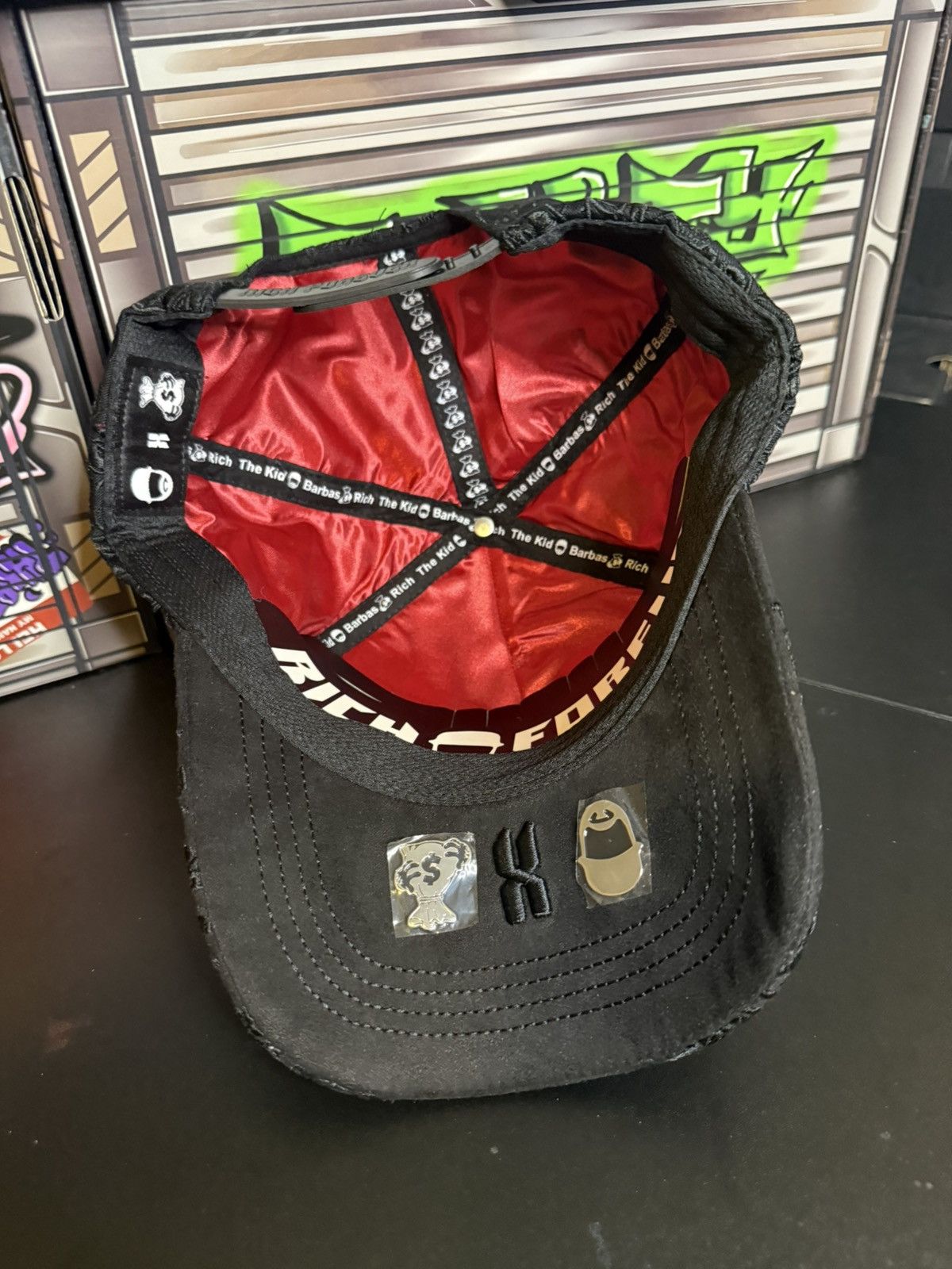 Other Barbas Hats Skate Rich The Kid Size ONE SIZE - 6 Thumbnail