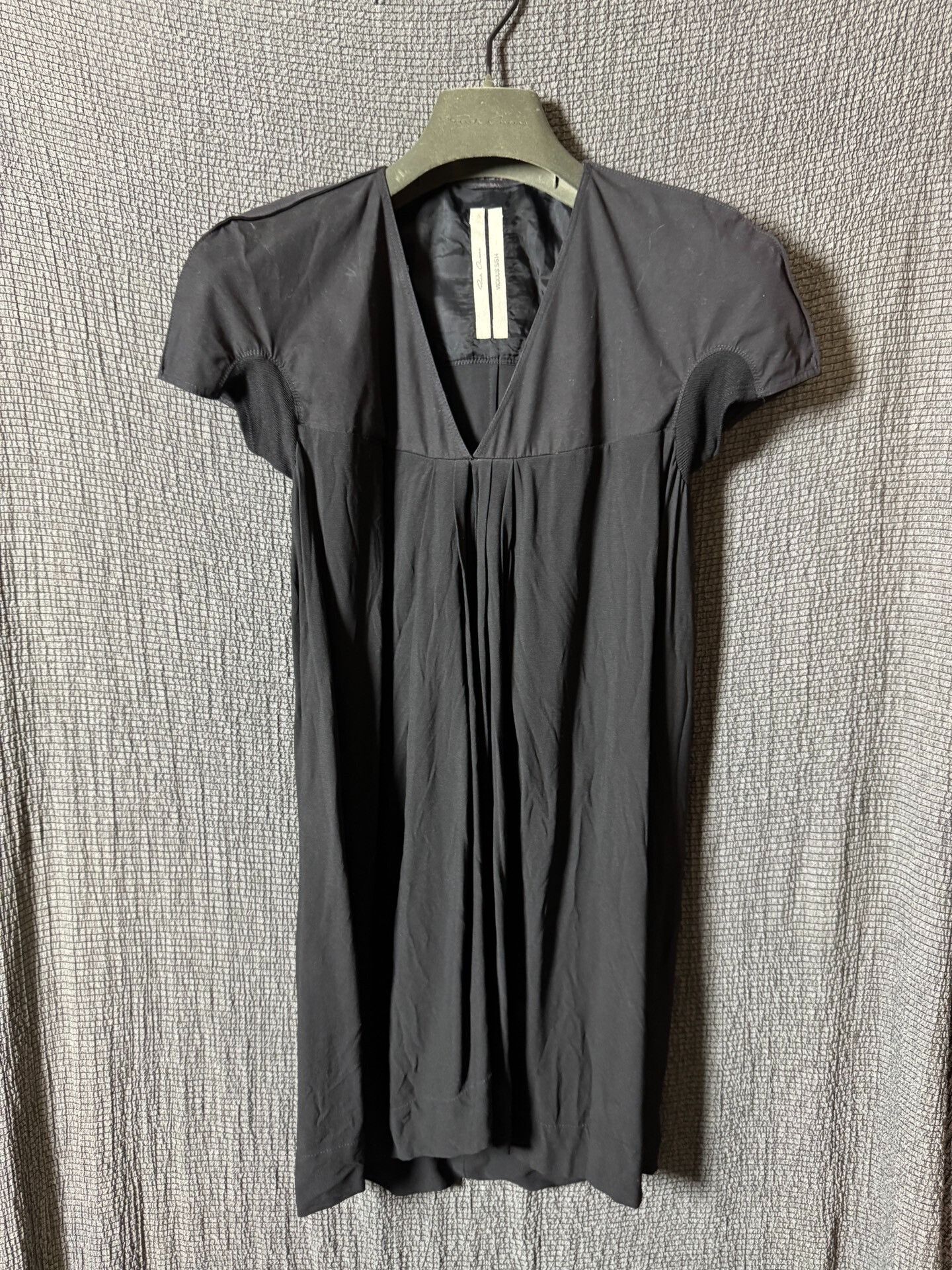 Rick Owens rick owens v-neck short dress Size M / US 6-8 / IT 42-44 - 1 Thumbnail
