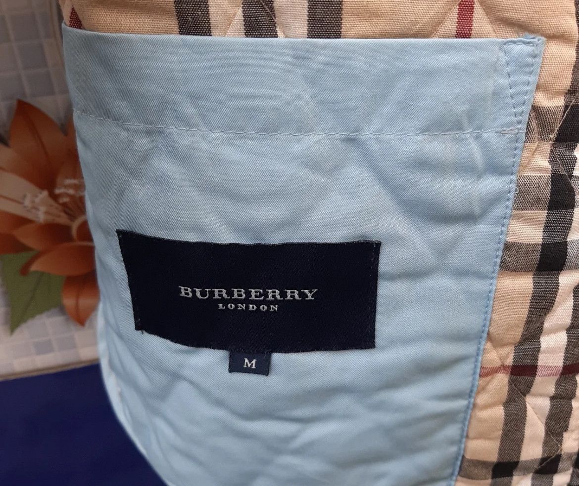 Burberry 90s Burberry Quilted Jacket Size US M / EU 48-50 / 2 - 3 Thumbnail
