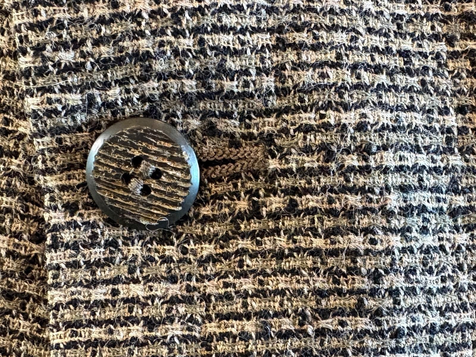 Jhane Barnes VTG Jhane Barnes Blazer 40 Vintage Merino Wool Loop Grey USA Size 40R - 5 Thumbnail