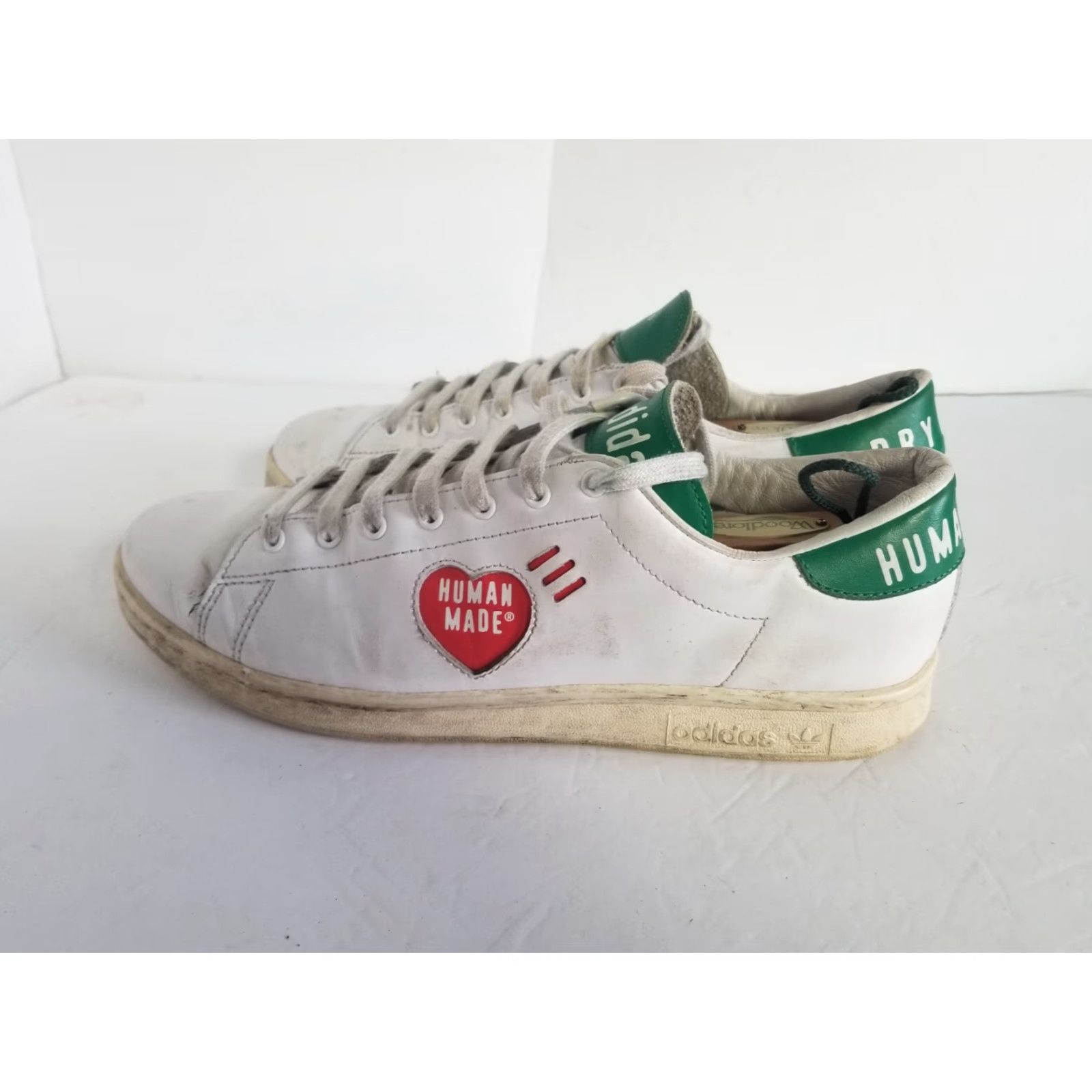 Adidas Adidas Human Made Collaboration Sneakers White Green Men's Size 10 Size US 10 / EU 43 - 5 Thumbnail