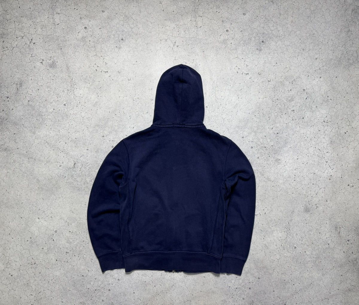 Polo Ralph Lauren × Ralph Lauren × Vintage Vintage Full Zip Hoodie Polo Ralph Lauren Navy Hype PRL Y2K Size US S / EU 44-46 / 1 - 2 Thumbnail