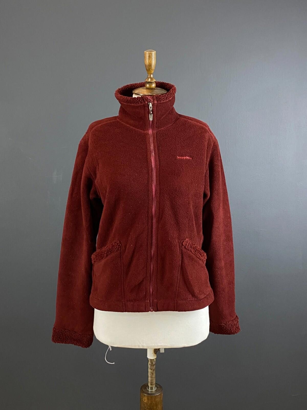 Patagonia Patagonia Synchilla Red Mock Neck Full Zip Jacket Size L Size L / US 10 / IT 46 - 1 Thumbnail