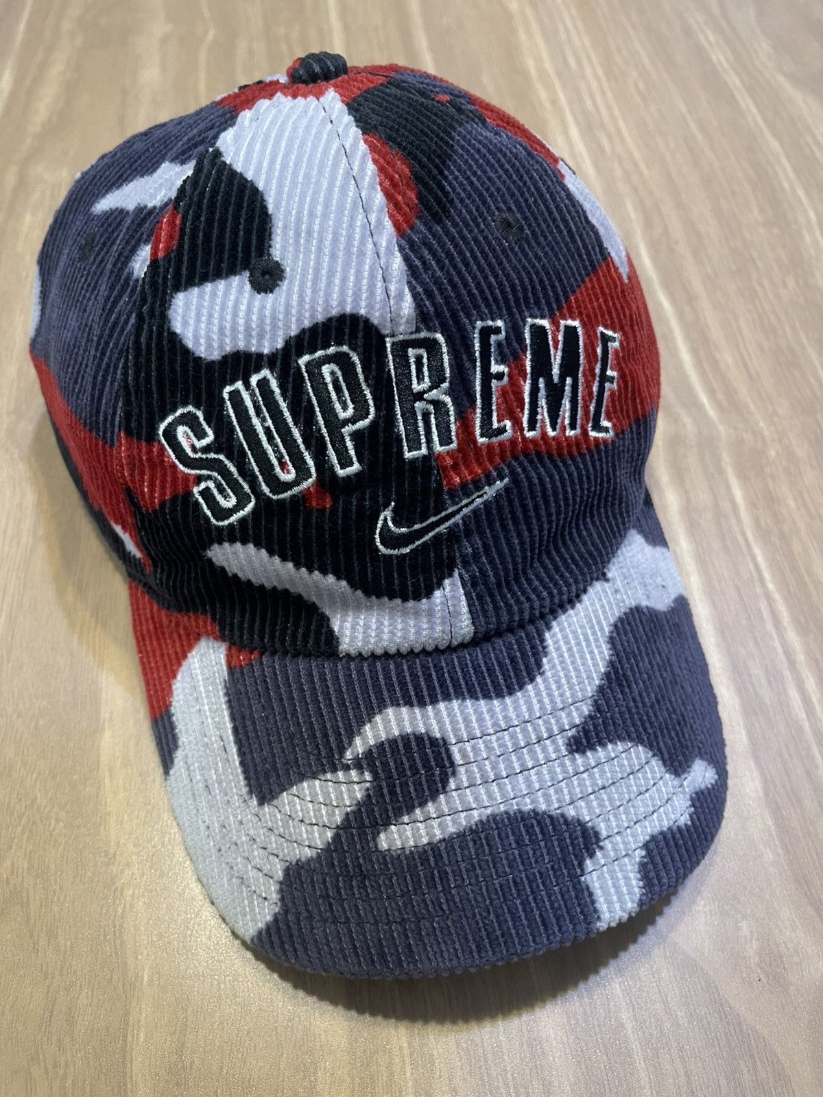 Nike × Supreme NIKE X SUPREME CAMO CAP Size ONE SIZE - 1 Thumbnail