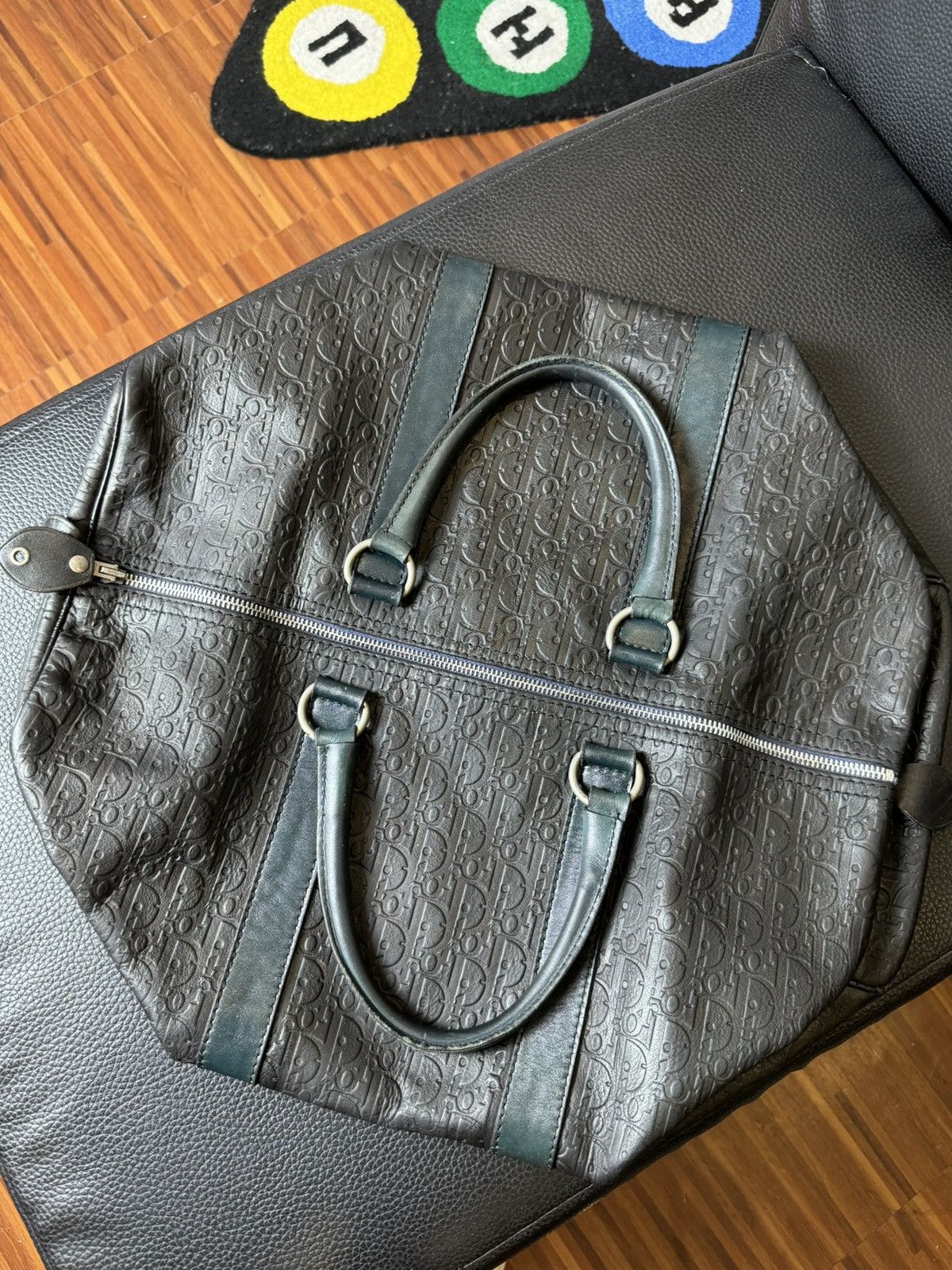 Dior Dior | Duffle Bag 45 | Monogram Embossed Logo Size ONE SIZE - 8 Thumbnail