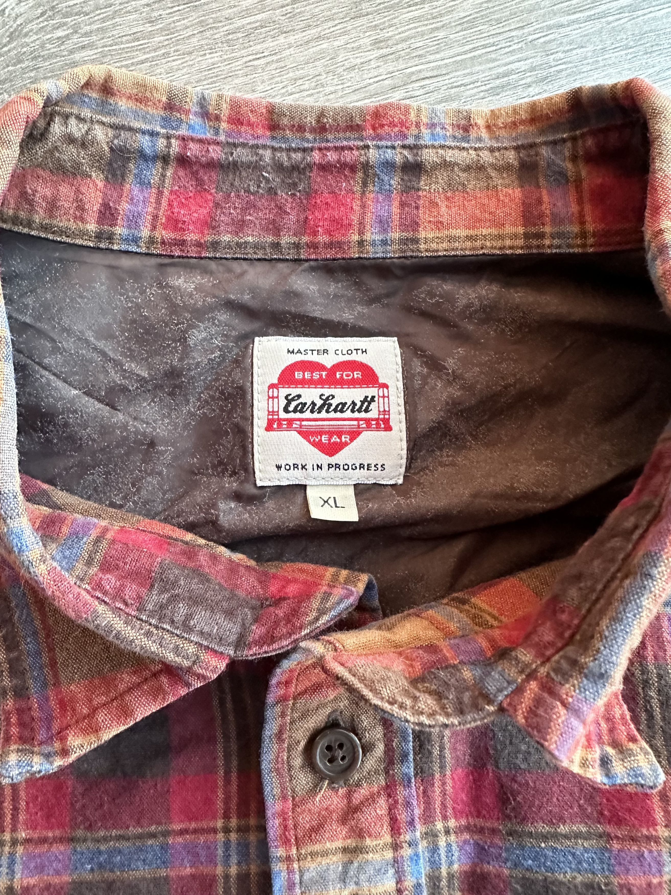 Carhartt × Vintage Carhartt vintage shirt Size US XL / EU 56 / 4 - 5 Thumbnail