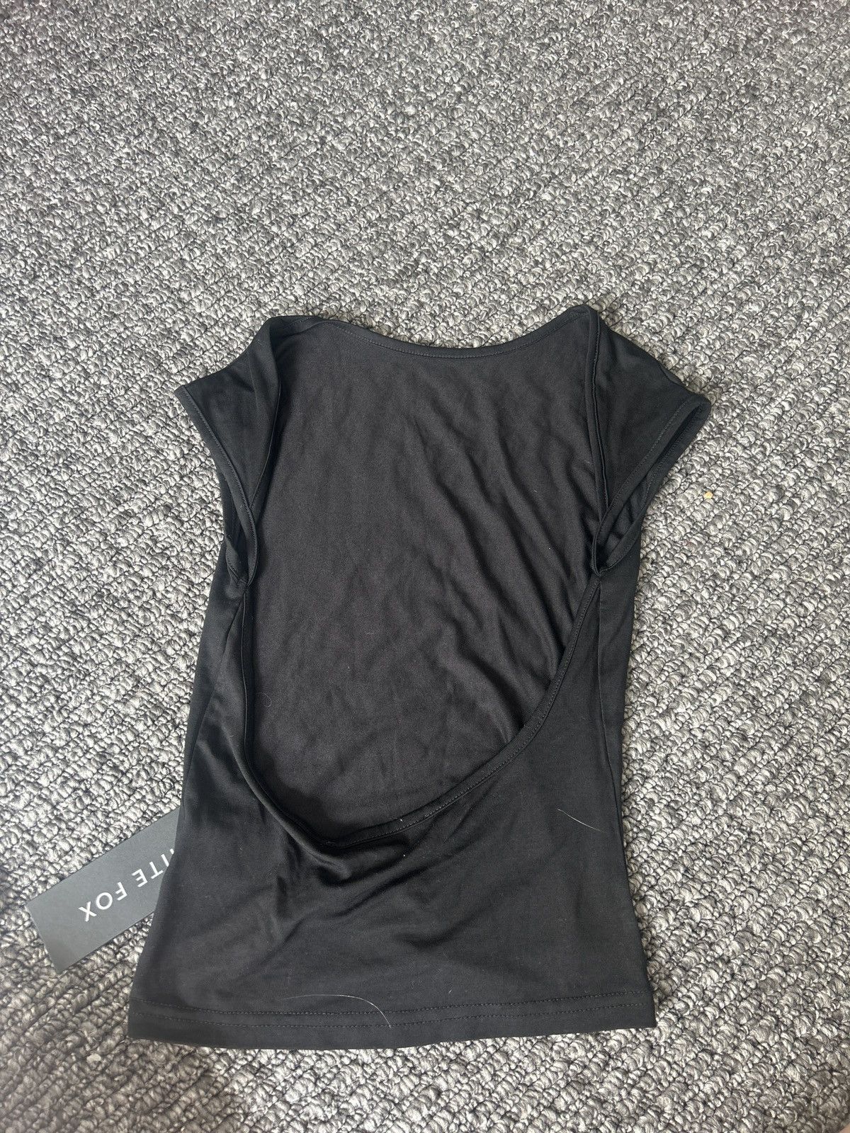 Other WHITE FOX backless black top Size XS / US 0-2 / IT 36-38 - 2 Thumbnail