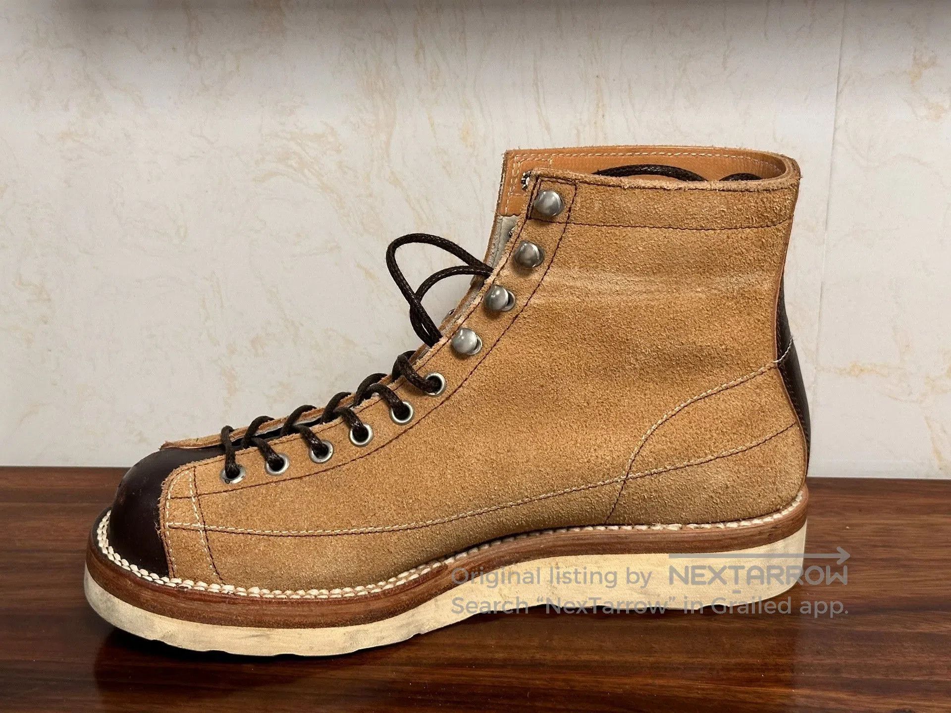 The Real McCoy's Real McCoy Short Face Boots. Size US 8.5 / EU 41-42 - 4 Thumbnail