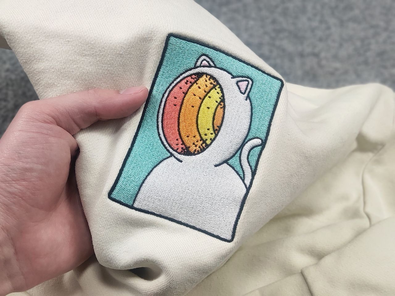 RIPNDIP RIPNDIP Open Mind Crew Neck Embroidered Logo Sweatshirt Size US L / EU 52-54 / 3 - 13 Thumbnail
