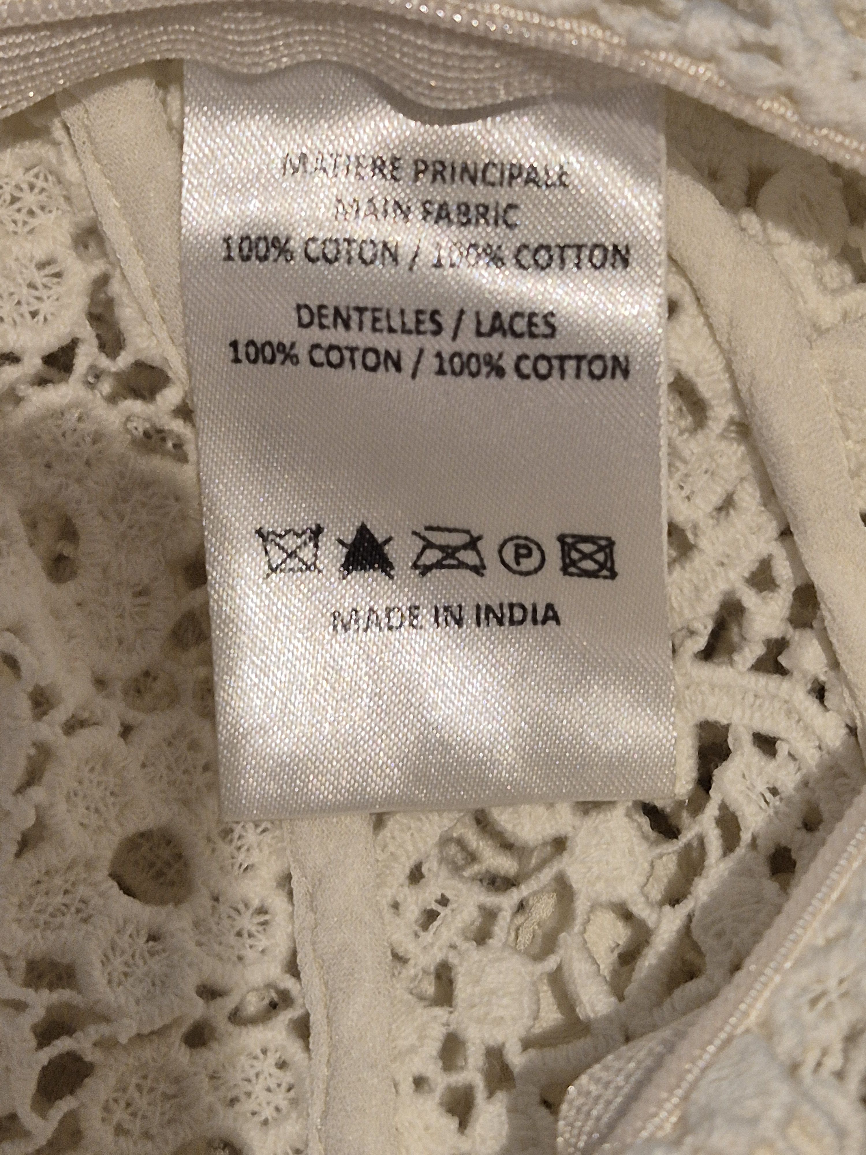 Vanessa Bruno Vanessa Bruno Athe white lace top Size S / US 4 / IT 40 - 5 Thumbnail