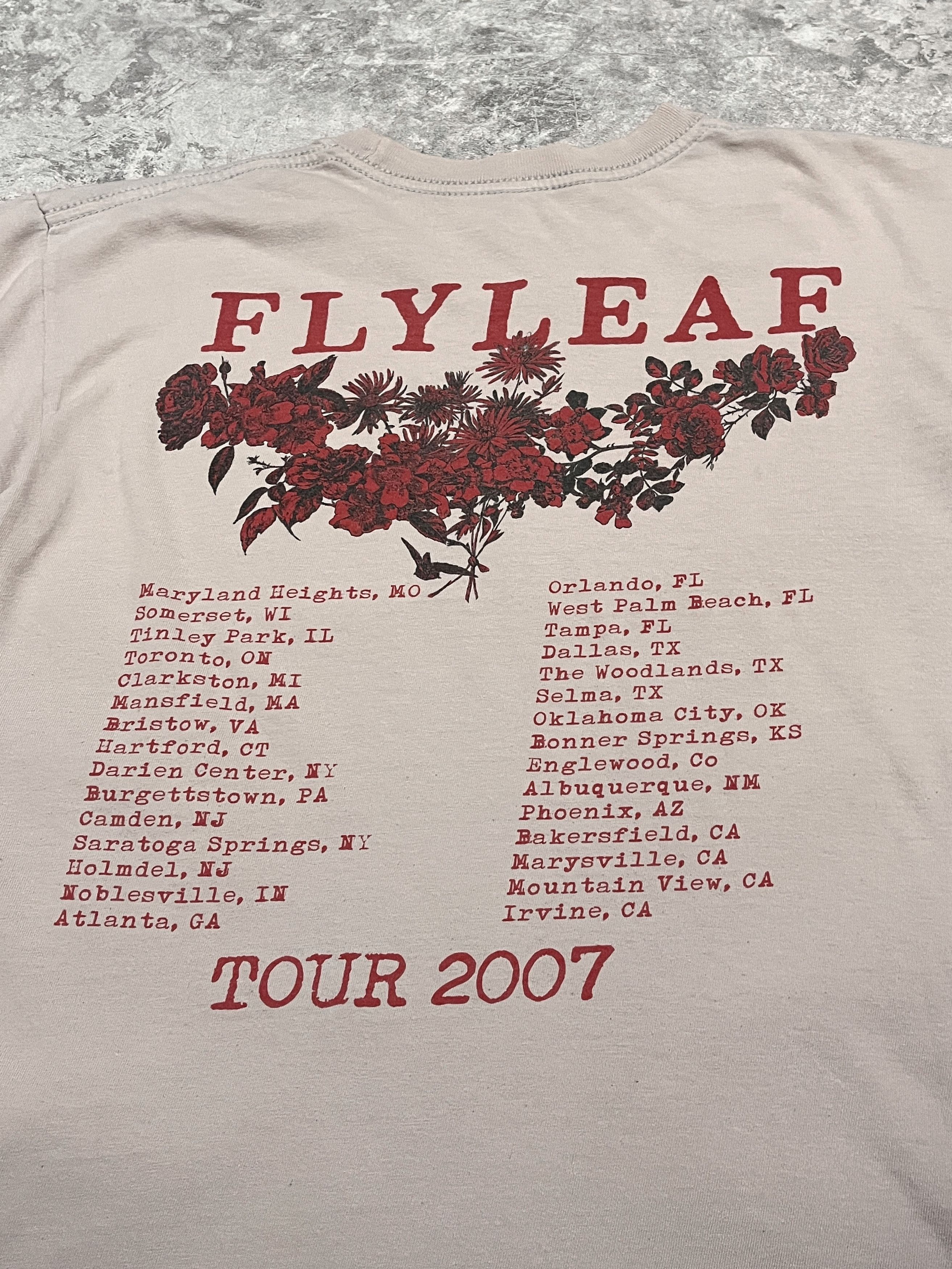 Other Flyleaf Tour 2007 Band Tee Vintage Emo Size US M / EU 48-50 / 2 - 2 Thumbnail