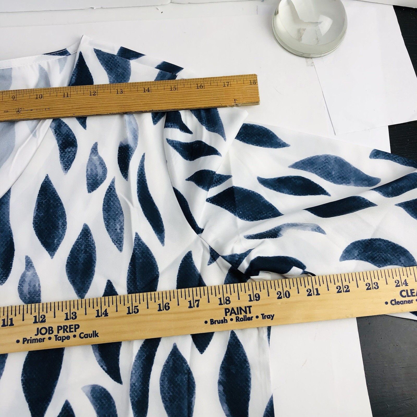 Other NWT NORAORA White Blue A-line Dress Size M Tunic Lagenlook Size M / US 6-8 / IT 42-44 - 5 Thumbnail