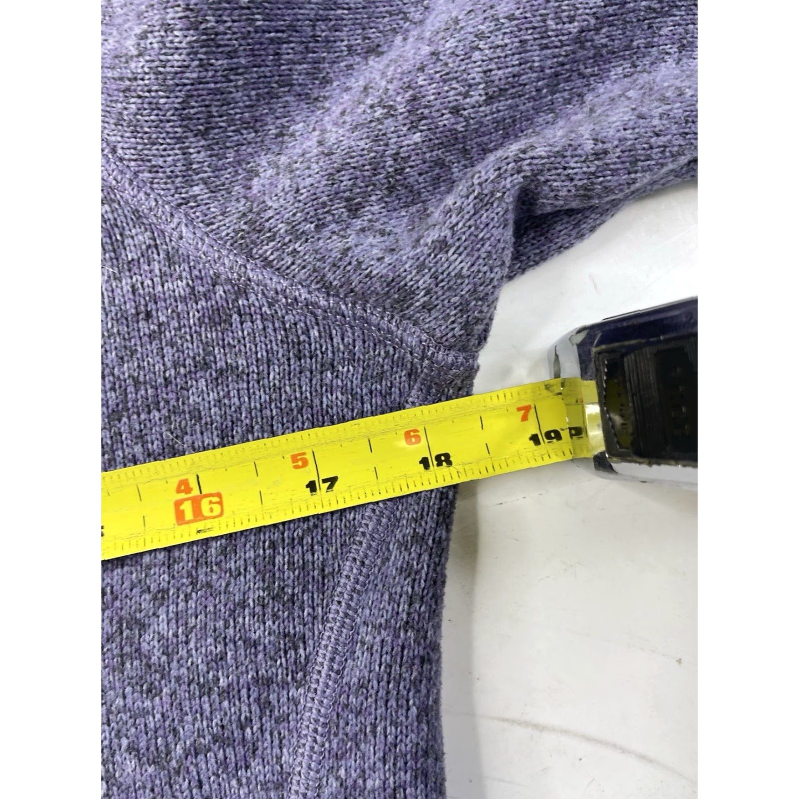 Patagonia Patagonia Sweater Womens Small Purple Long Sleeve 1/4 Zip Fleece Pullover Slim - Nature Outdoor Classic Casual Size S / US 4 / IT 40 - 6 Thumbnail