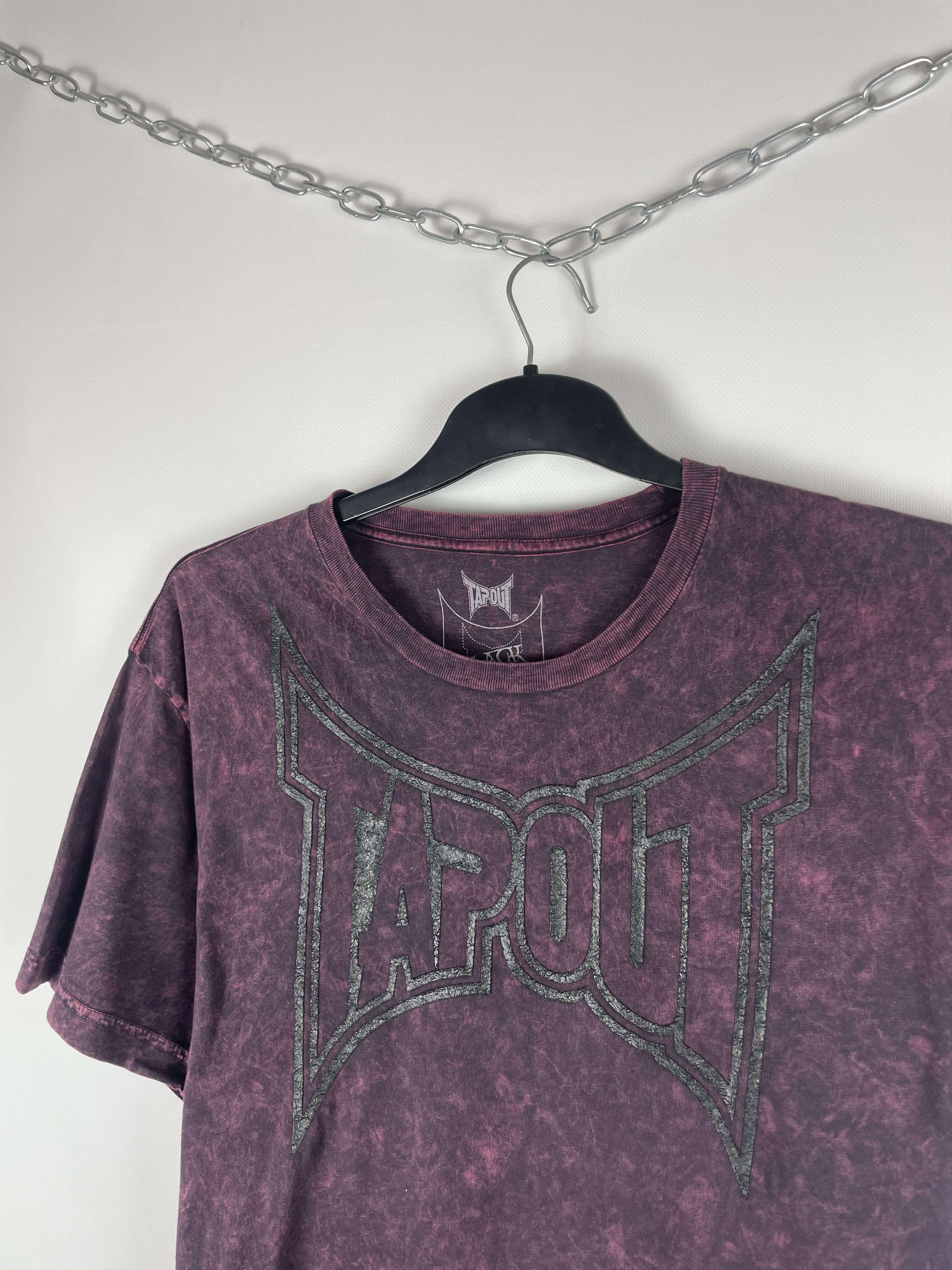 Tapout Vintage tapout t shirt big logo affliction tee Size US L / EU 52-54 / 3 - 4 Thumbnail