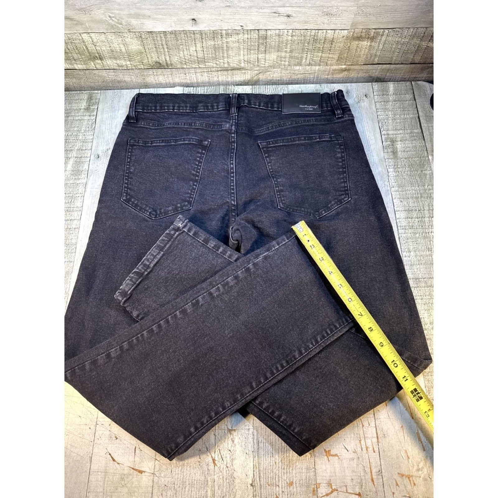 Weatherproof VINTAGE Weatherproof Men Jeans 34x30 Black Straight Mens Size US 34 / EU 50 - 4 Thumbnail