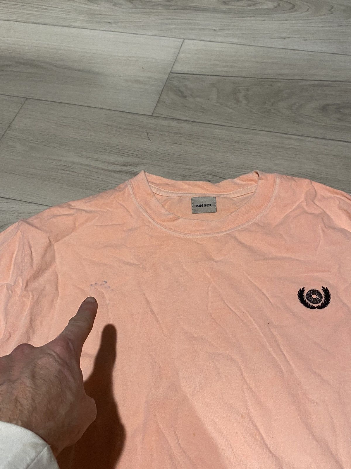 Yeezy Yeezy Calabasas Peach Long Sleeve Size US L / EU 52-54 / 3 - 3 Thumbnail